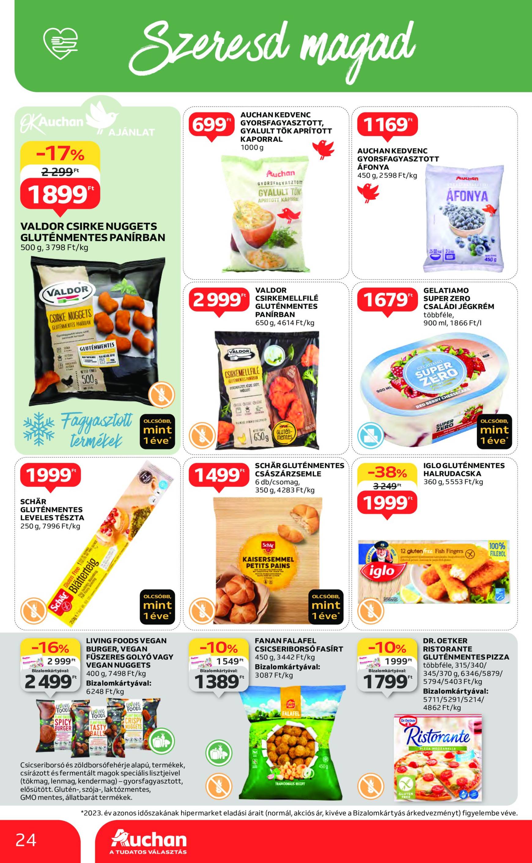 auchan - Auchan akciós újság érvényes 10.10. - 10.16. - page: 24