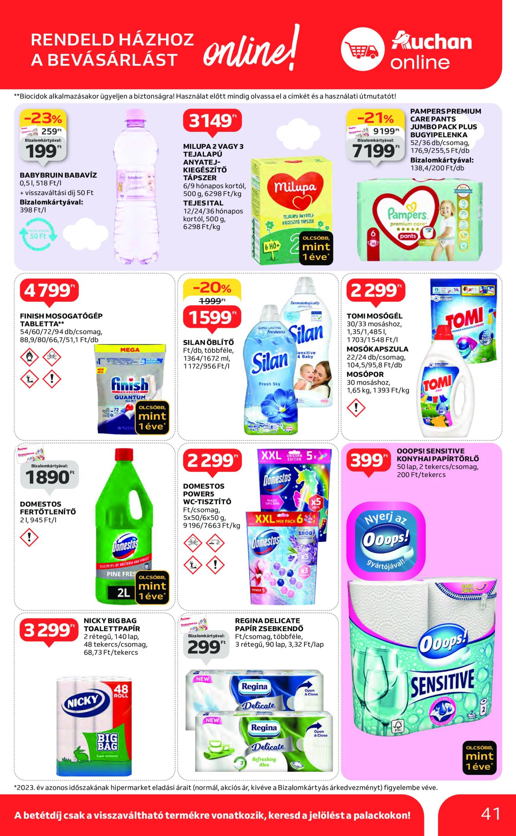 auchan - Auchan akciós újság, érvényes 10.17. - 10.22. - page: 41