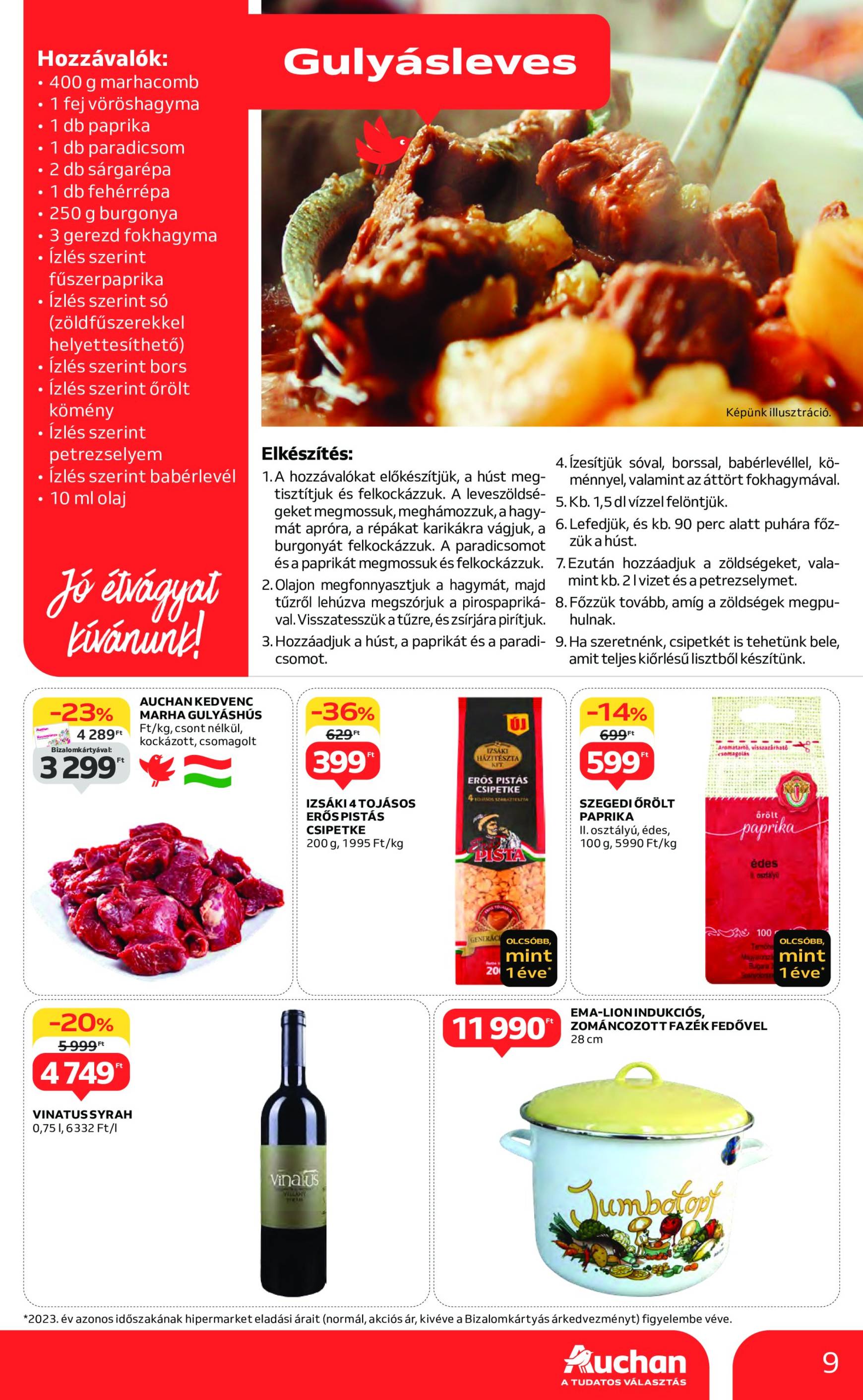 auchan - Auchan akciós újság, érvényes 10.17. - 10.22. - page: 9