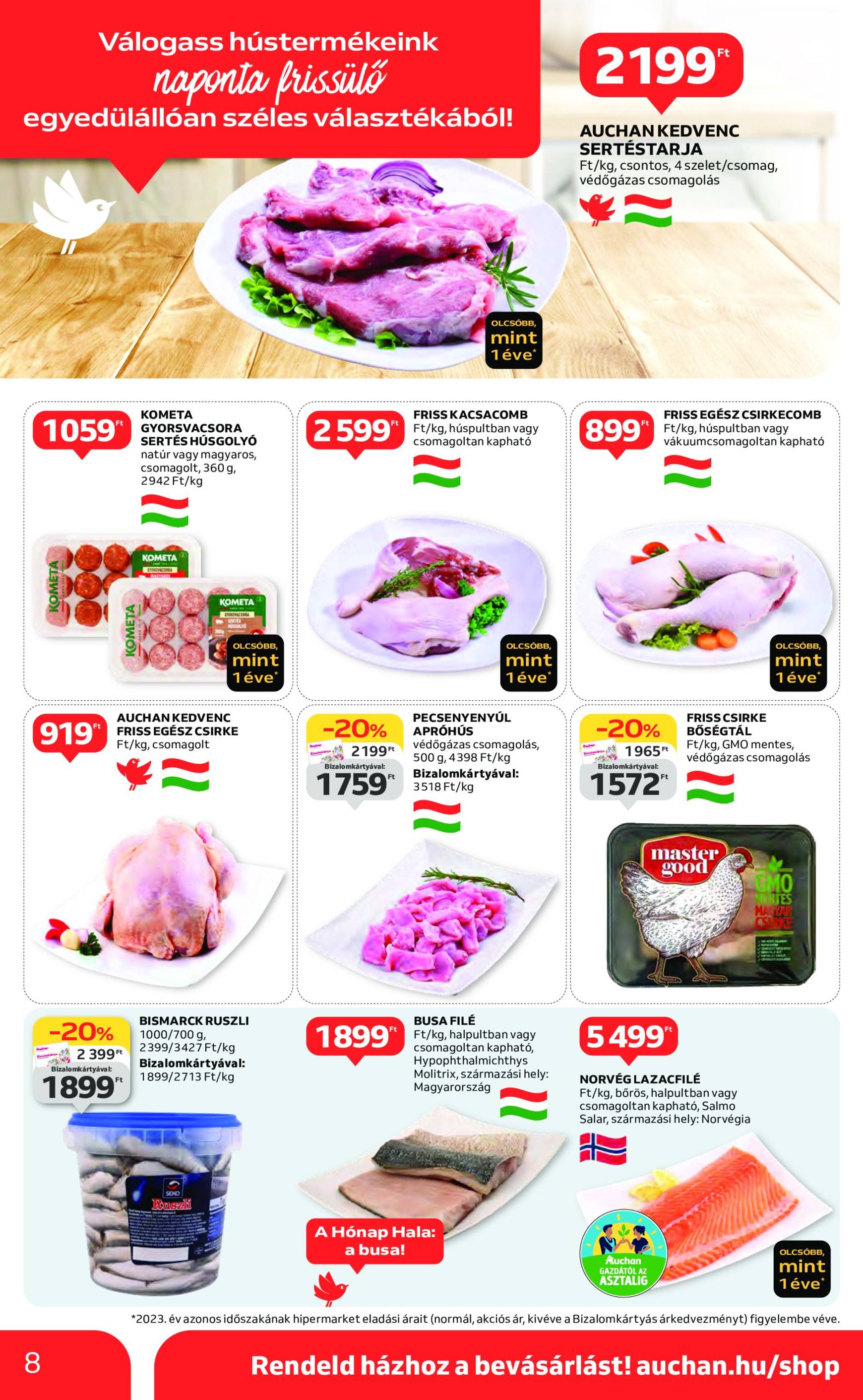 auchan - Auchan akciós újság, érvényes 10.17. - 10.22. - page: 8