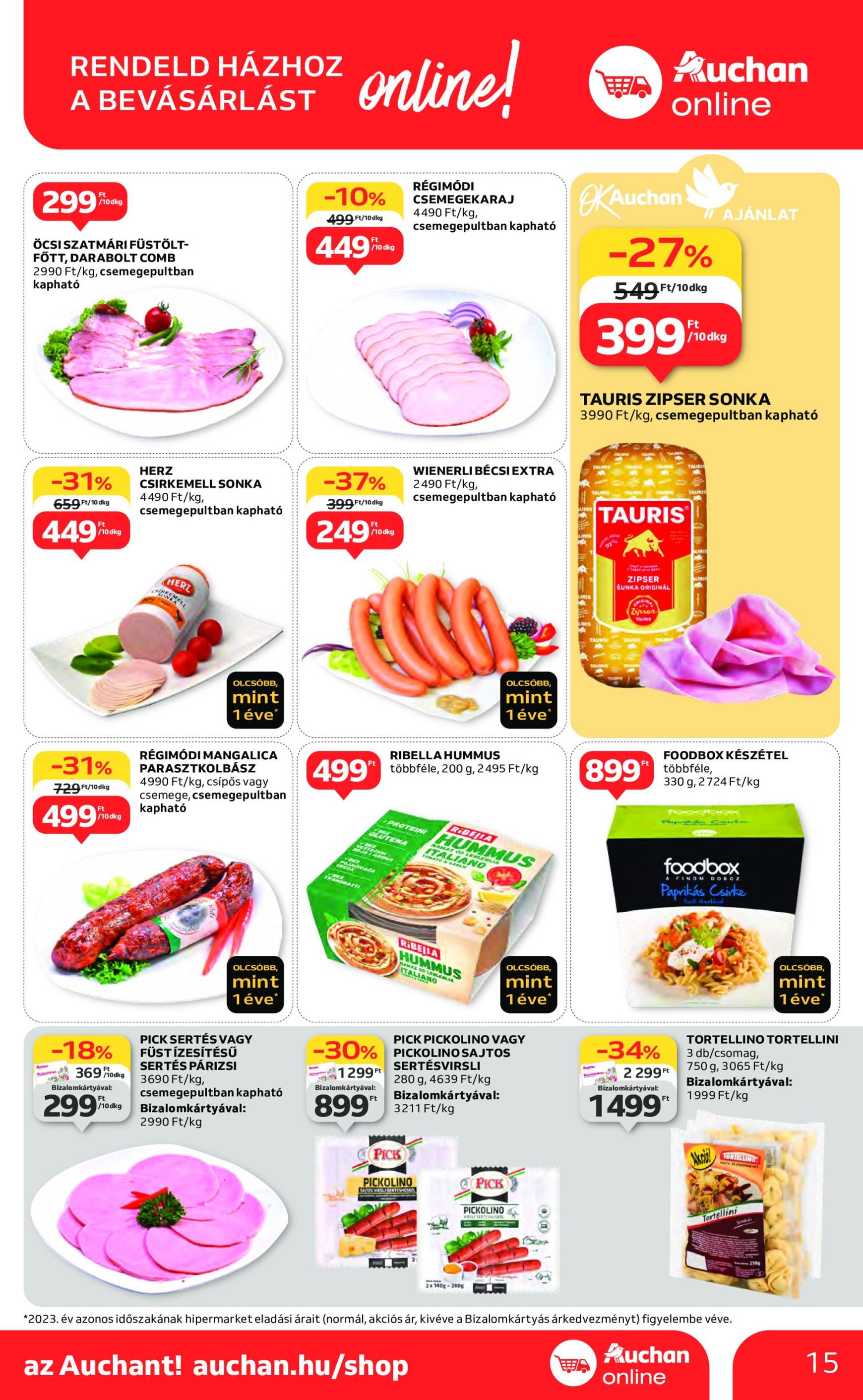 auchan - Auchan akciós újság, érvényes 10.17. - 10.22. - page: 15