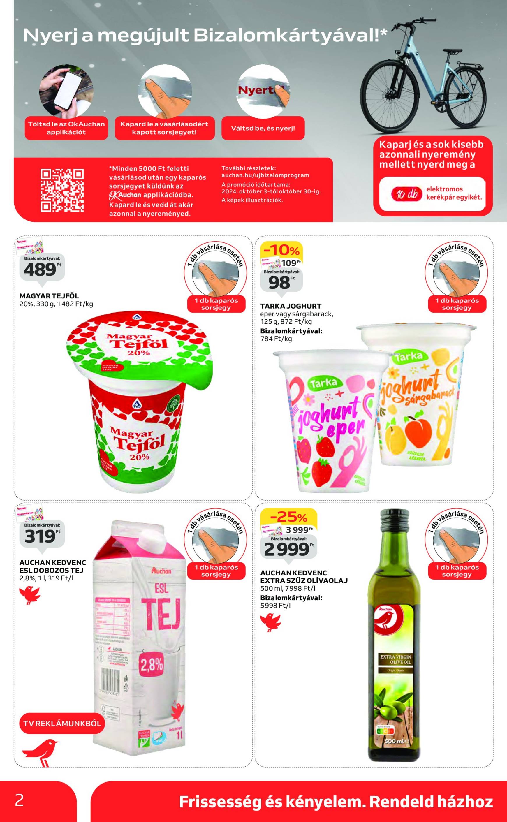 auchan - Auchan akciós újság, érvényes 10.17. - 10.22. - page: 2