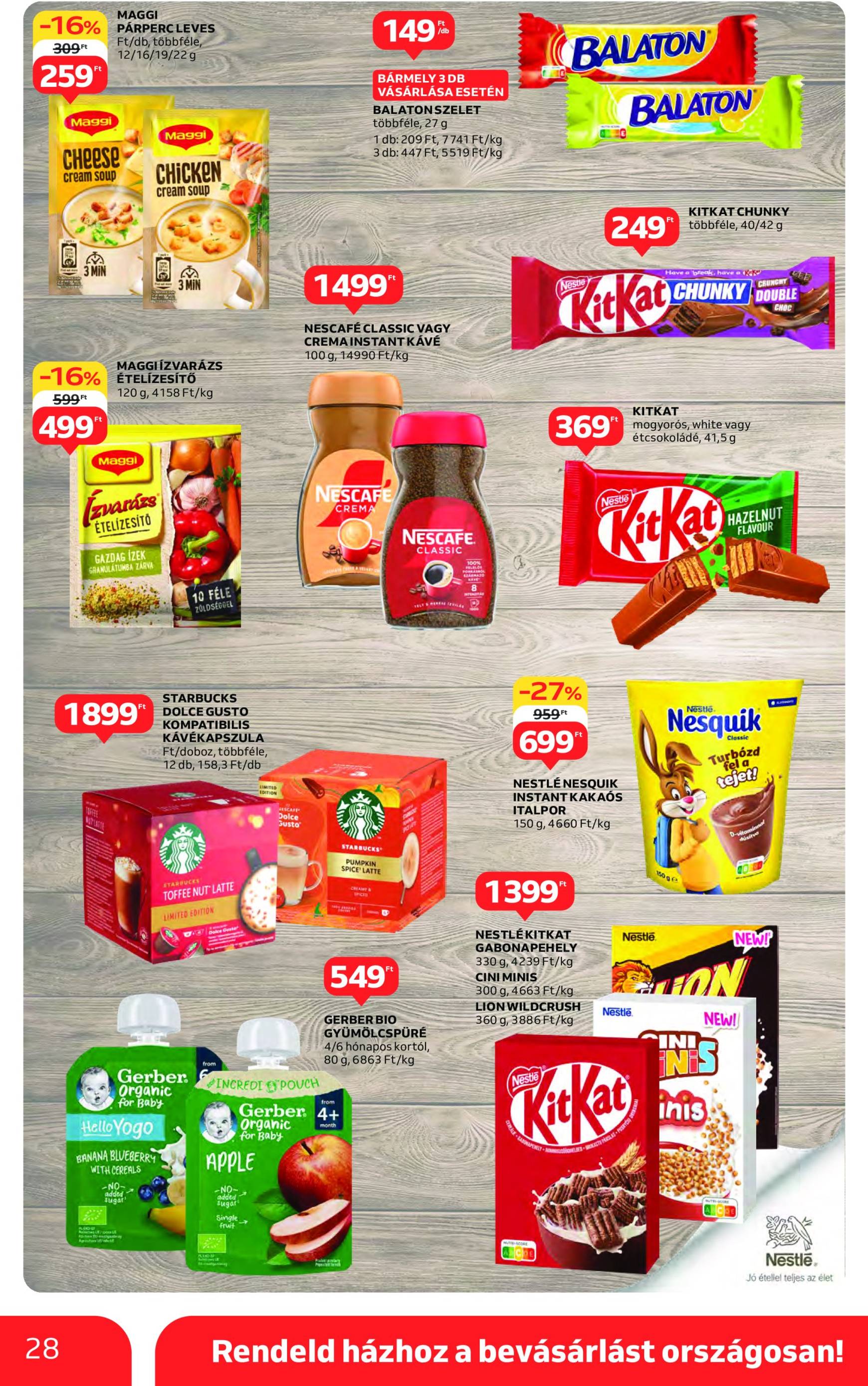 auchan - Auchan akciós újság, érvényes 10.17. - 10.22. - page: 28