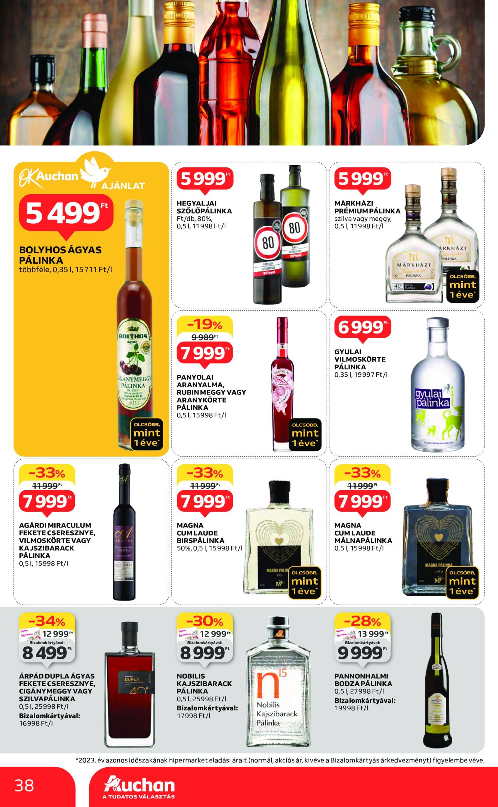 auchan - Auchan akciós újság, érvényes 10.17. - 10.22. - page: 38