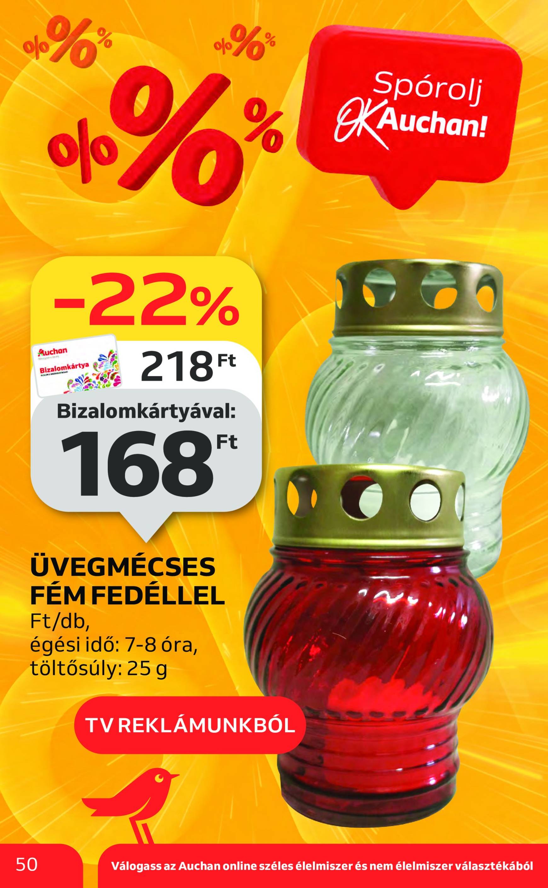 auchan - Auchan akciós újság, érvényes 10.17. - 10.22. - page: 50