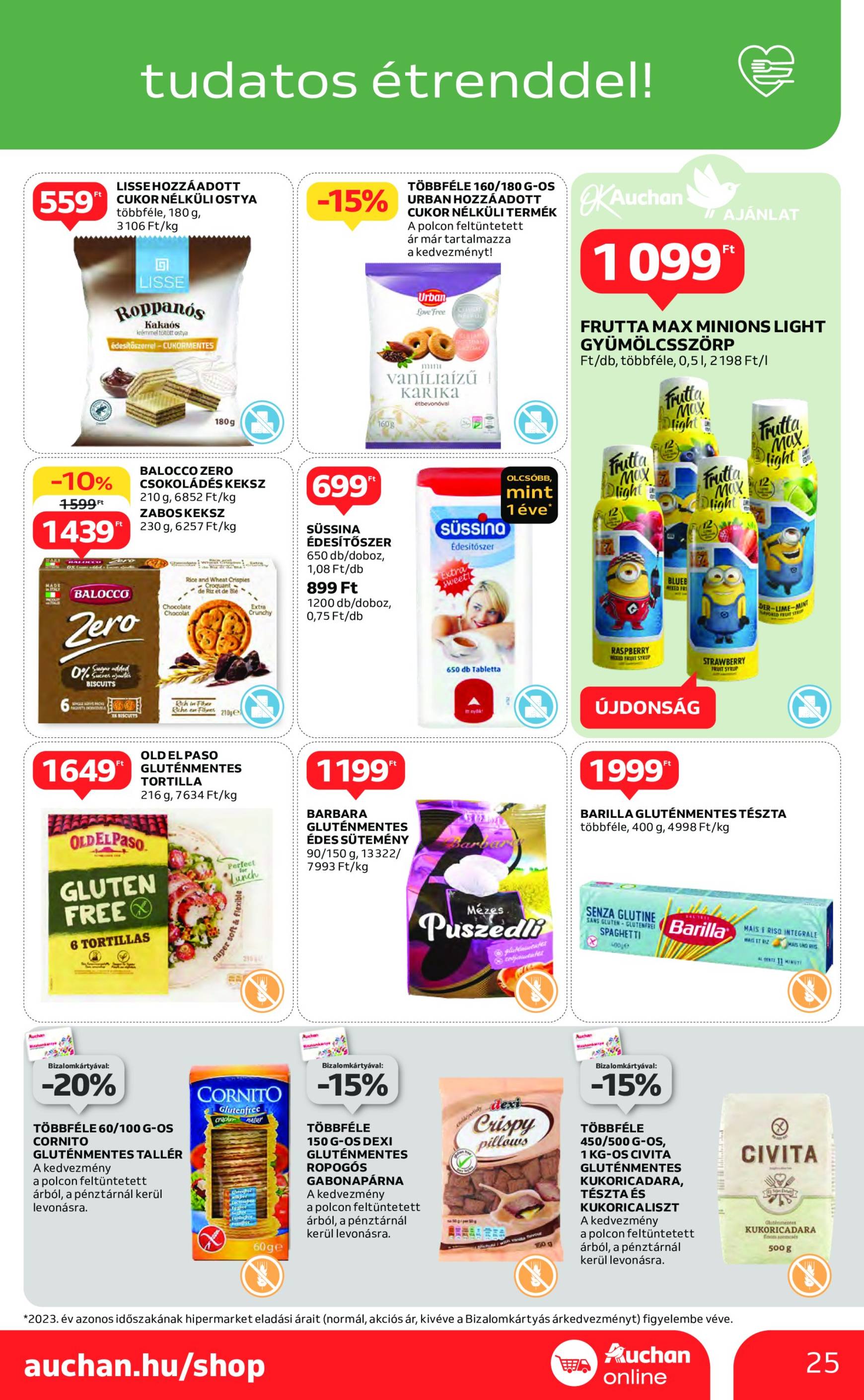 auchan - Auchan akciós újság, érvényes 10.17. - 10.22. - page: 25