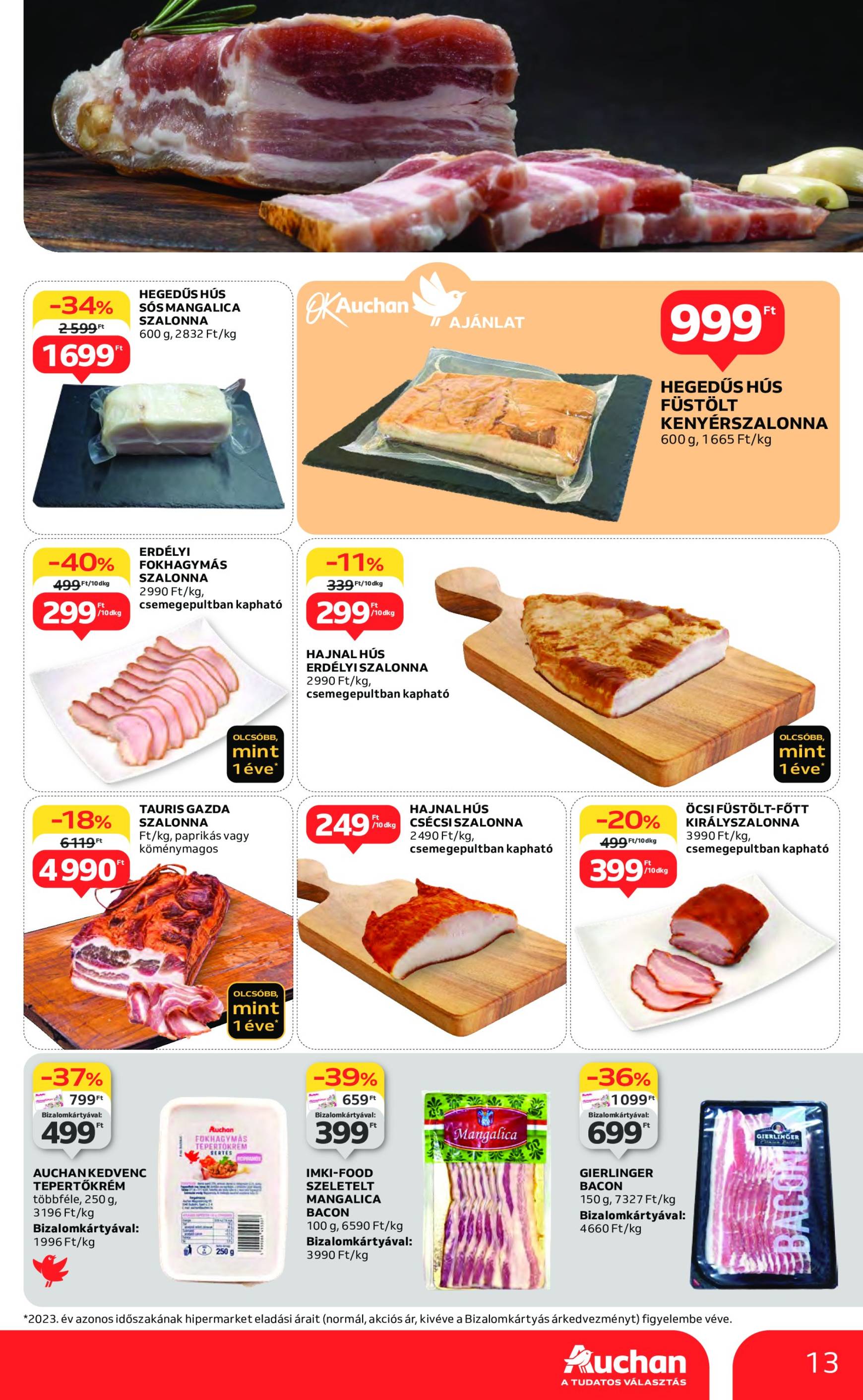 auchan - Auchan akciós újság, érvényes 10.17. - 10.22. - page: 13