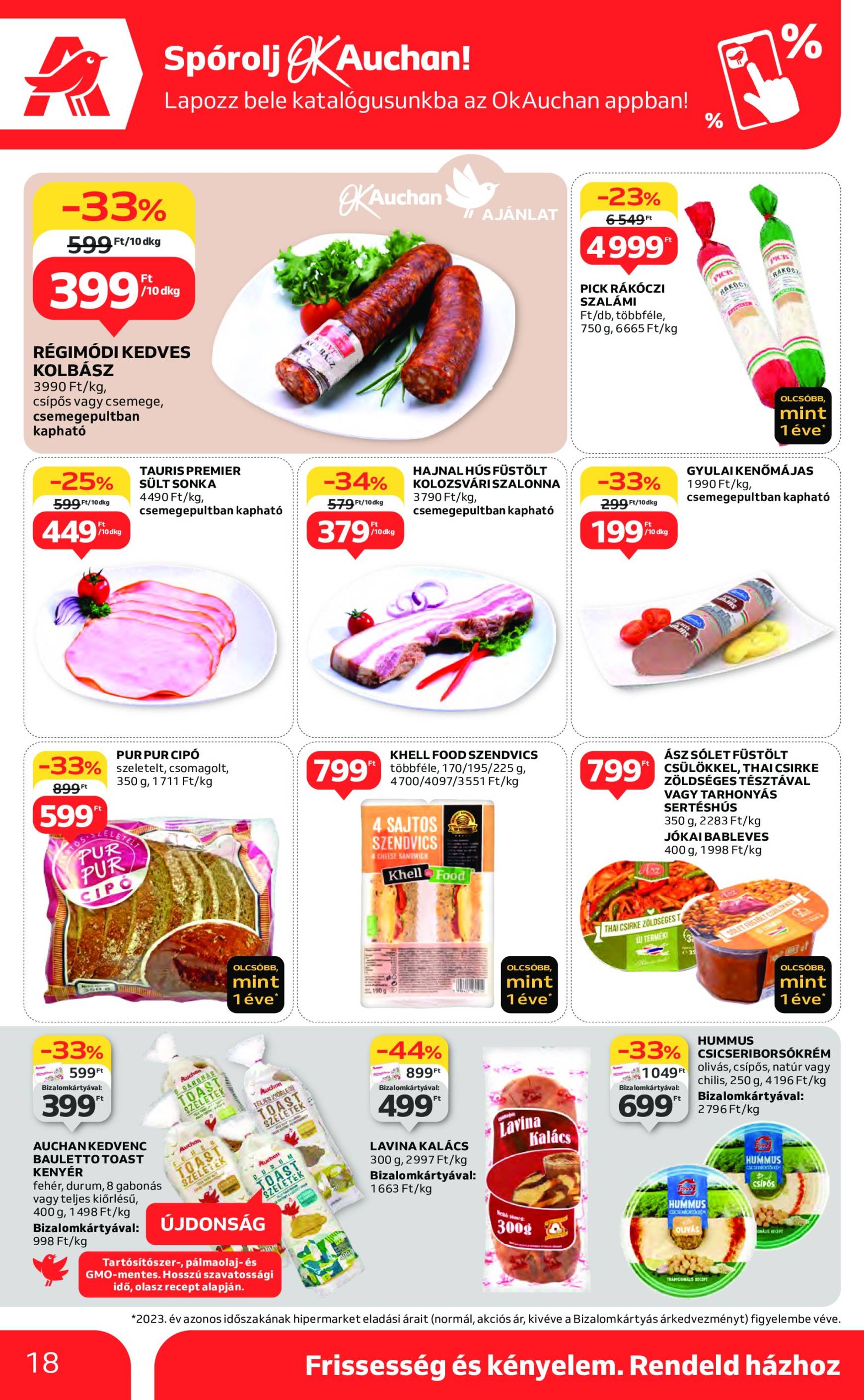 auchan - Auchan akciós újság, érvényes 10.24. - 10.30. - page: 18