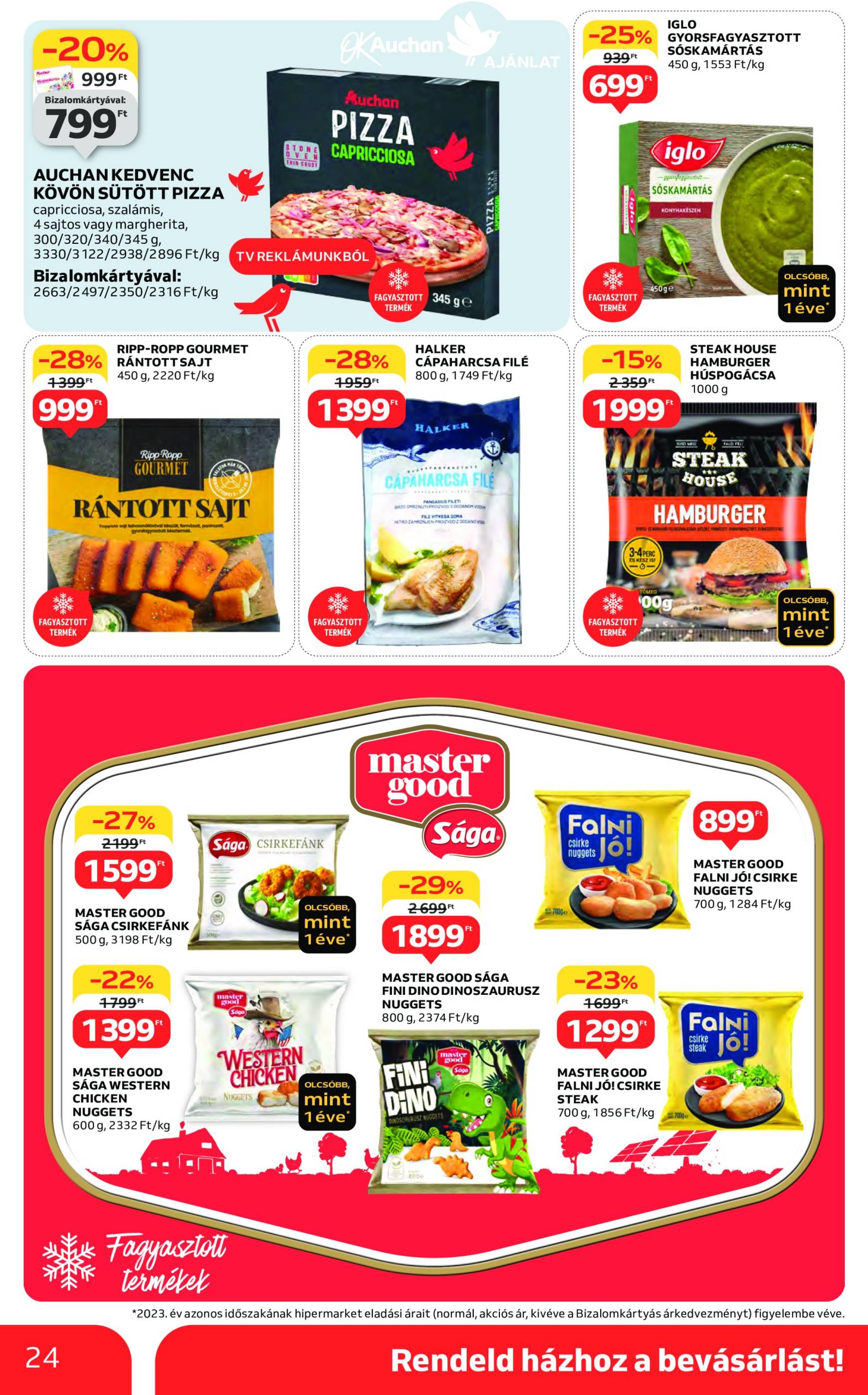 auchan - Auchan akciós újság, érvényes 10.24. - 10.30. - page: 24