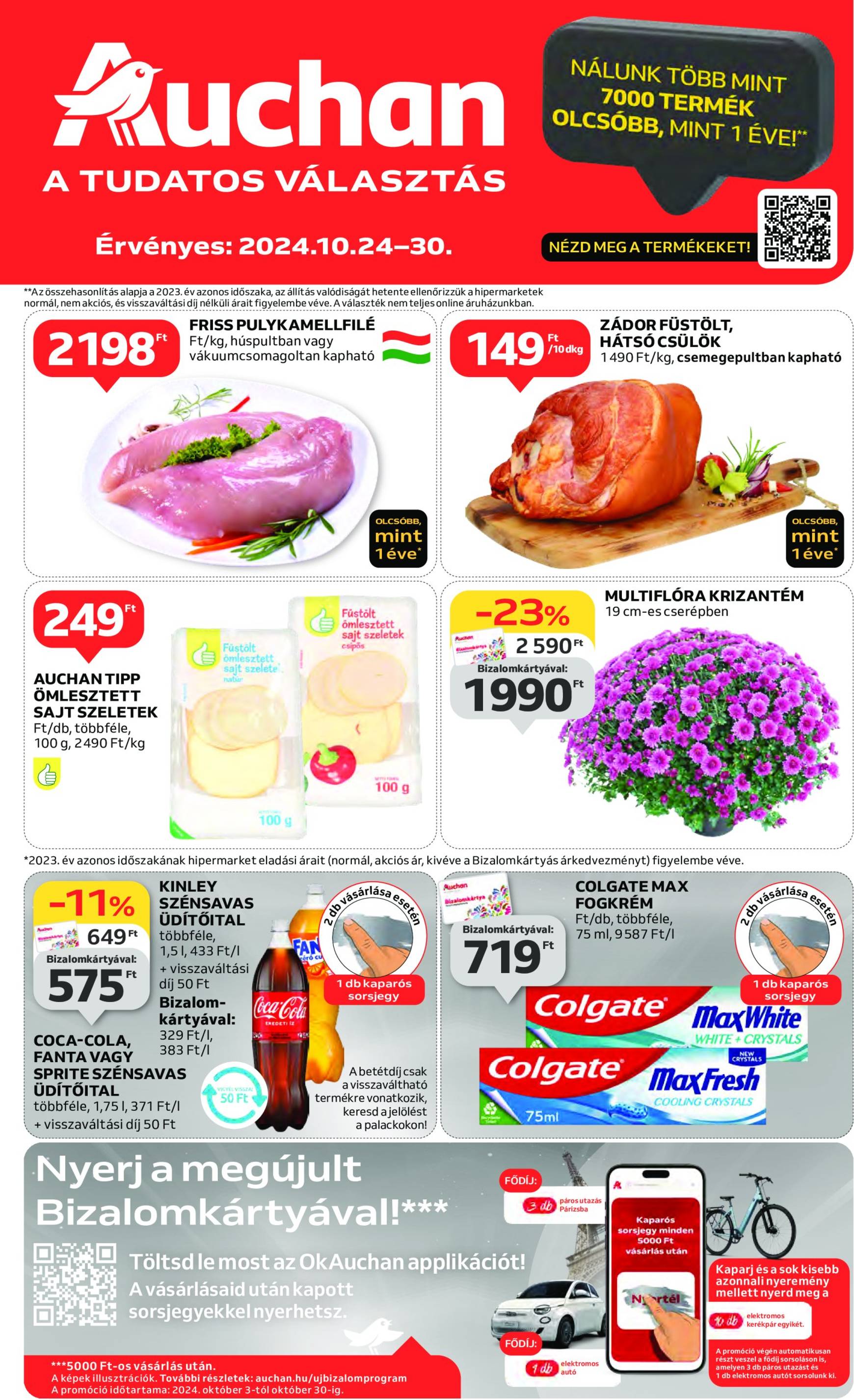 auchan - Auchan akciós újság, érvényes 10.24. - 10.30.