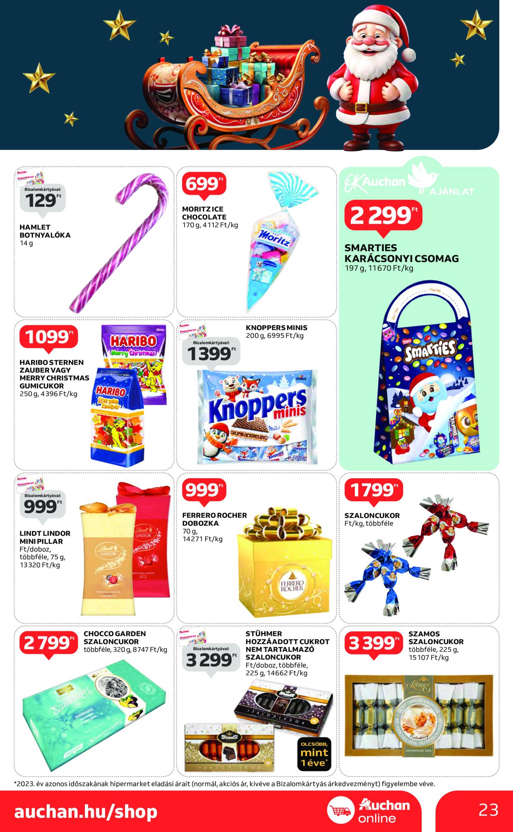 auchan - Auchan akciós újság, érvényes 10.31. - 11.06. - page: 23