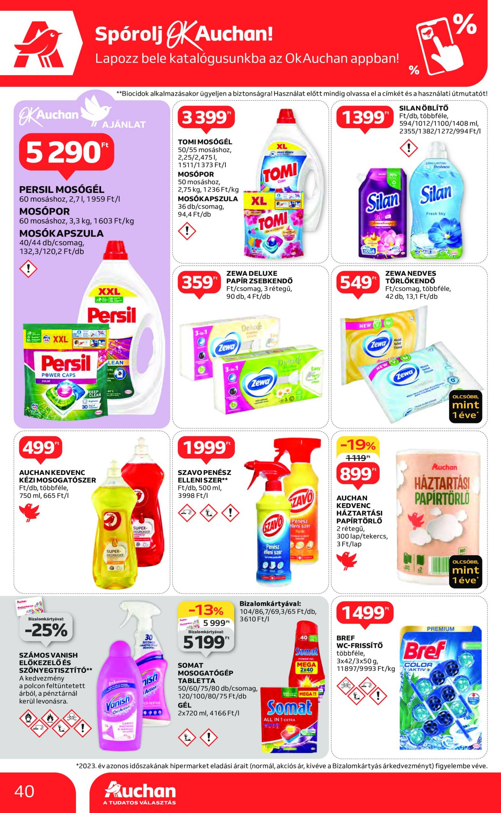 auchan - Auchan akciós újság, érvényes 10.31. - 11.06. - page: 40