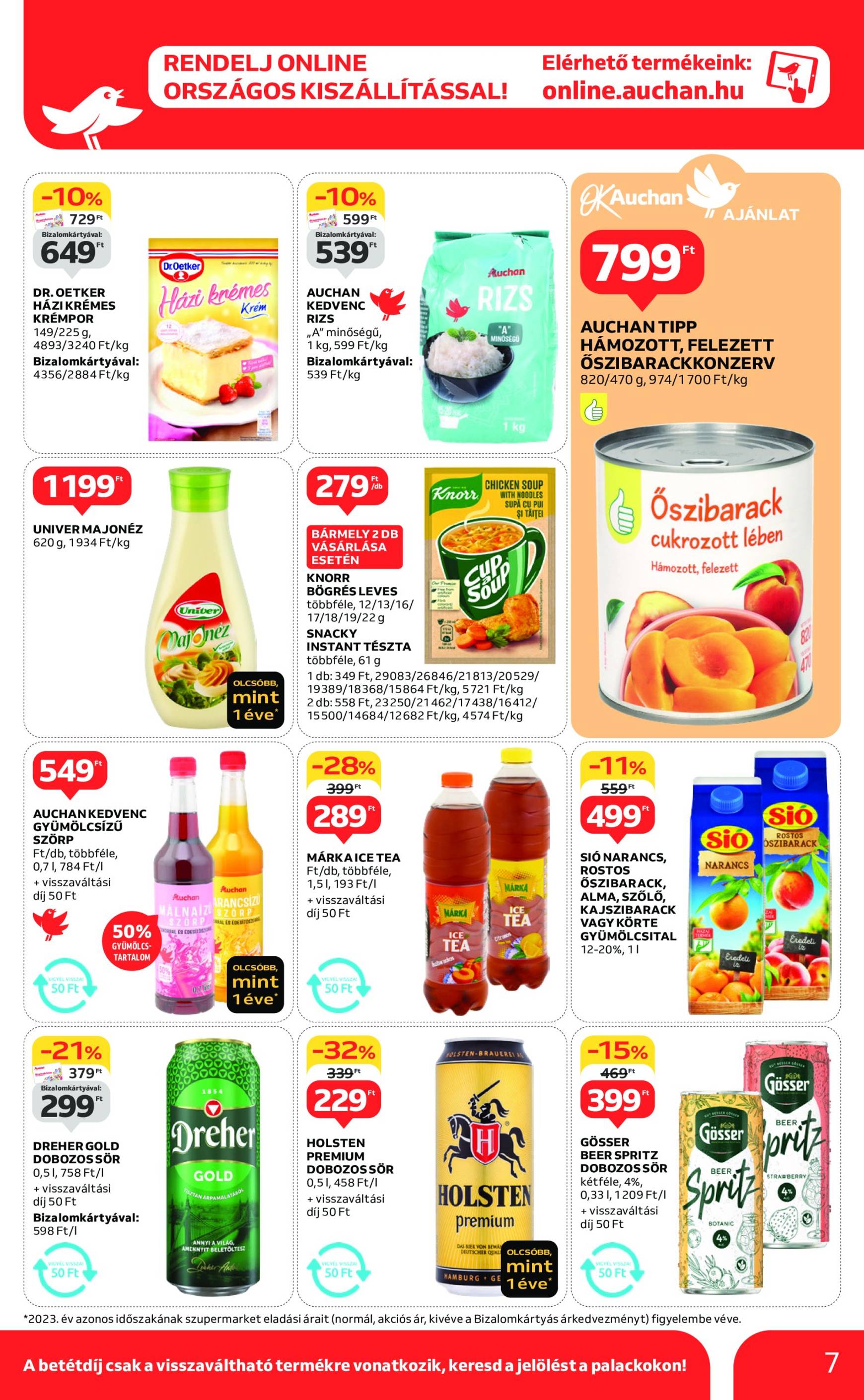 auchan - Auchan szupermarket - Black Friday akciós újság, érvényes 11.21. - 11.27. - page: 7