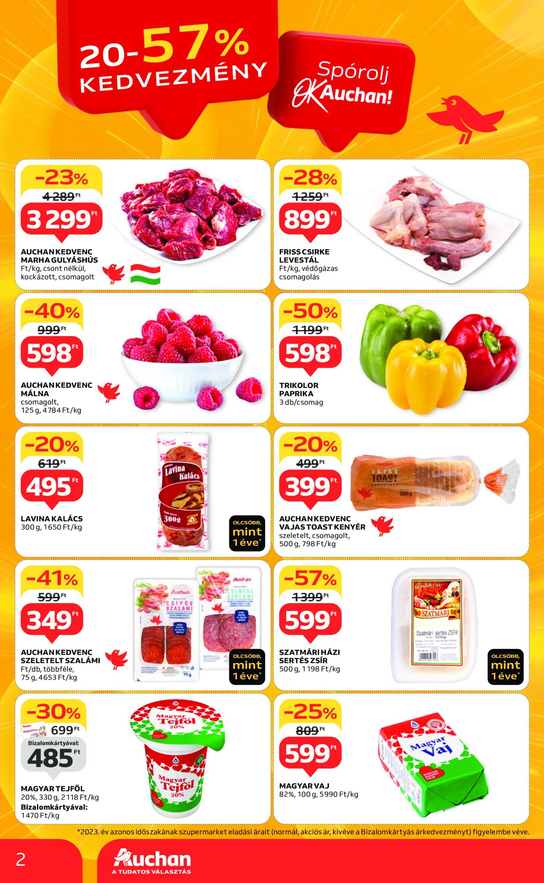 auchan - Auchan szupermarket - Black Friday akciós újság, érvényes 11.21. - 11.27. - page: 2