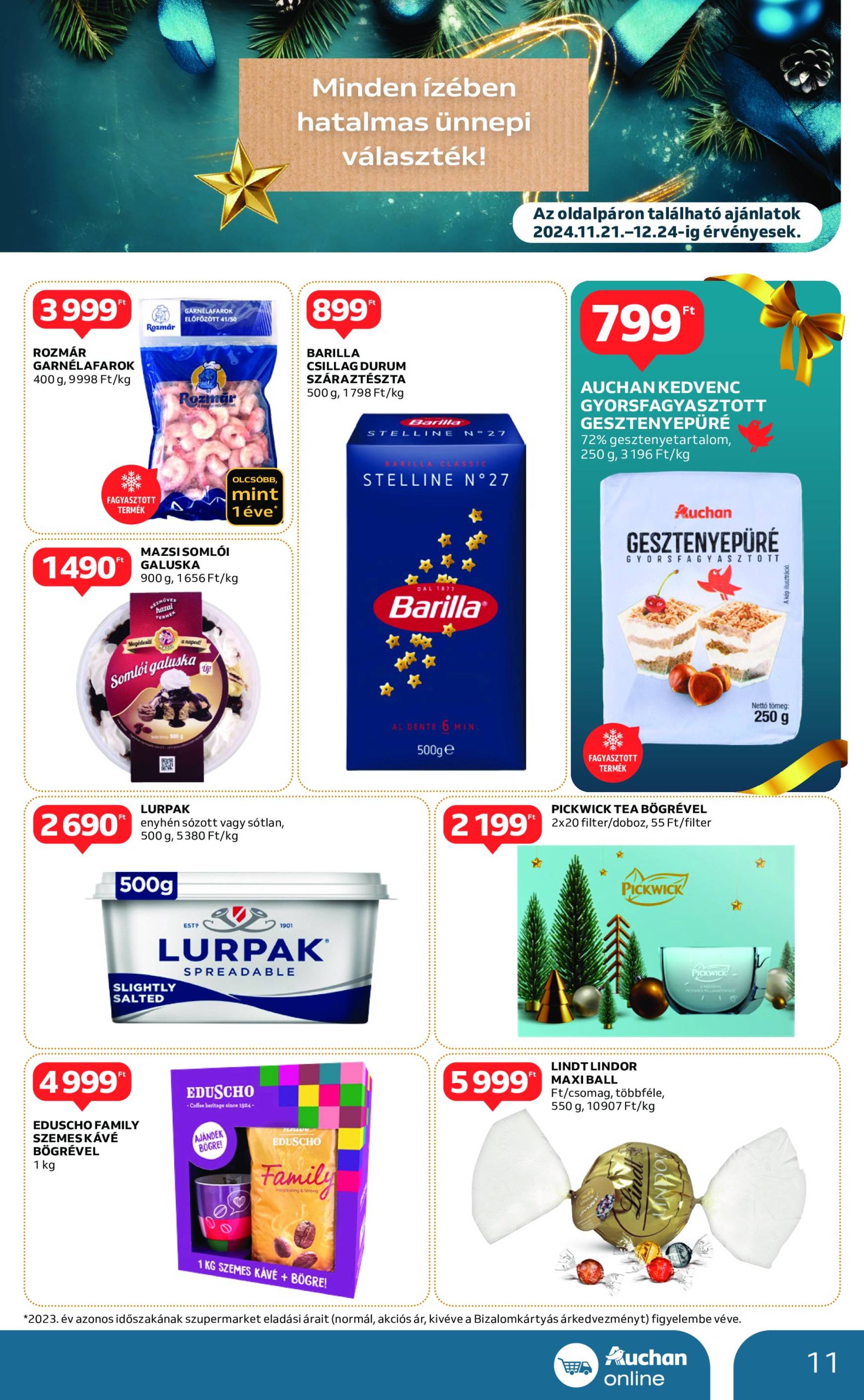 auchan - Auchan szupermarket - Black Friday akciós újság, érvényes 11.21. - 11.27. - page: 11