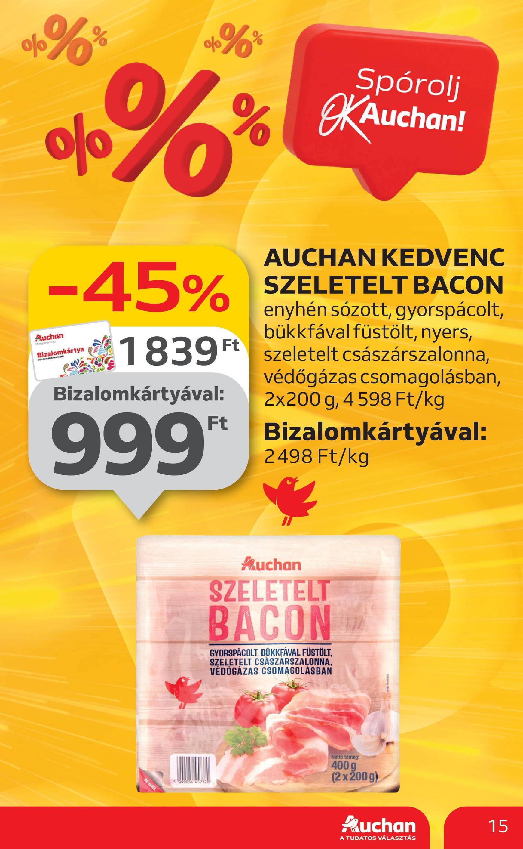 auchan - Auchan akciós újság, érvényes 11.28. - 12.04. - page: 15