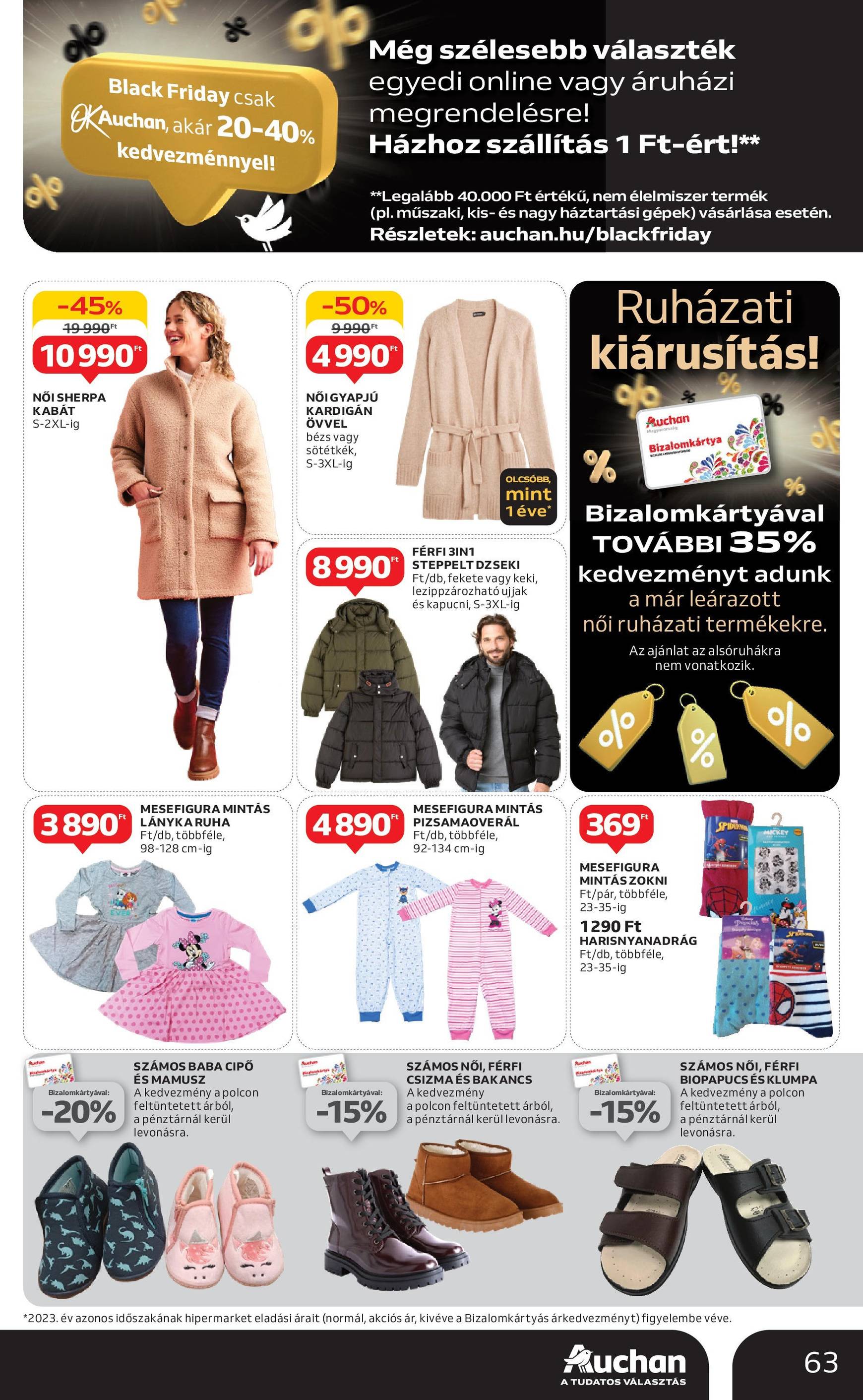 auchan - Auchan akciós újság, érvényes 11.28. - 12.04. - page: 63