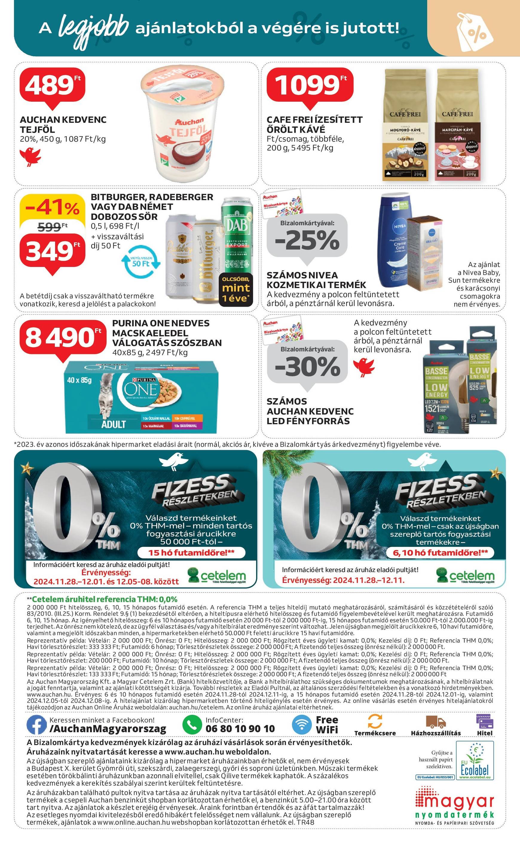 auchan - Auchan akciós újság, érvényes 11.28. - 12.04. - page: 74