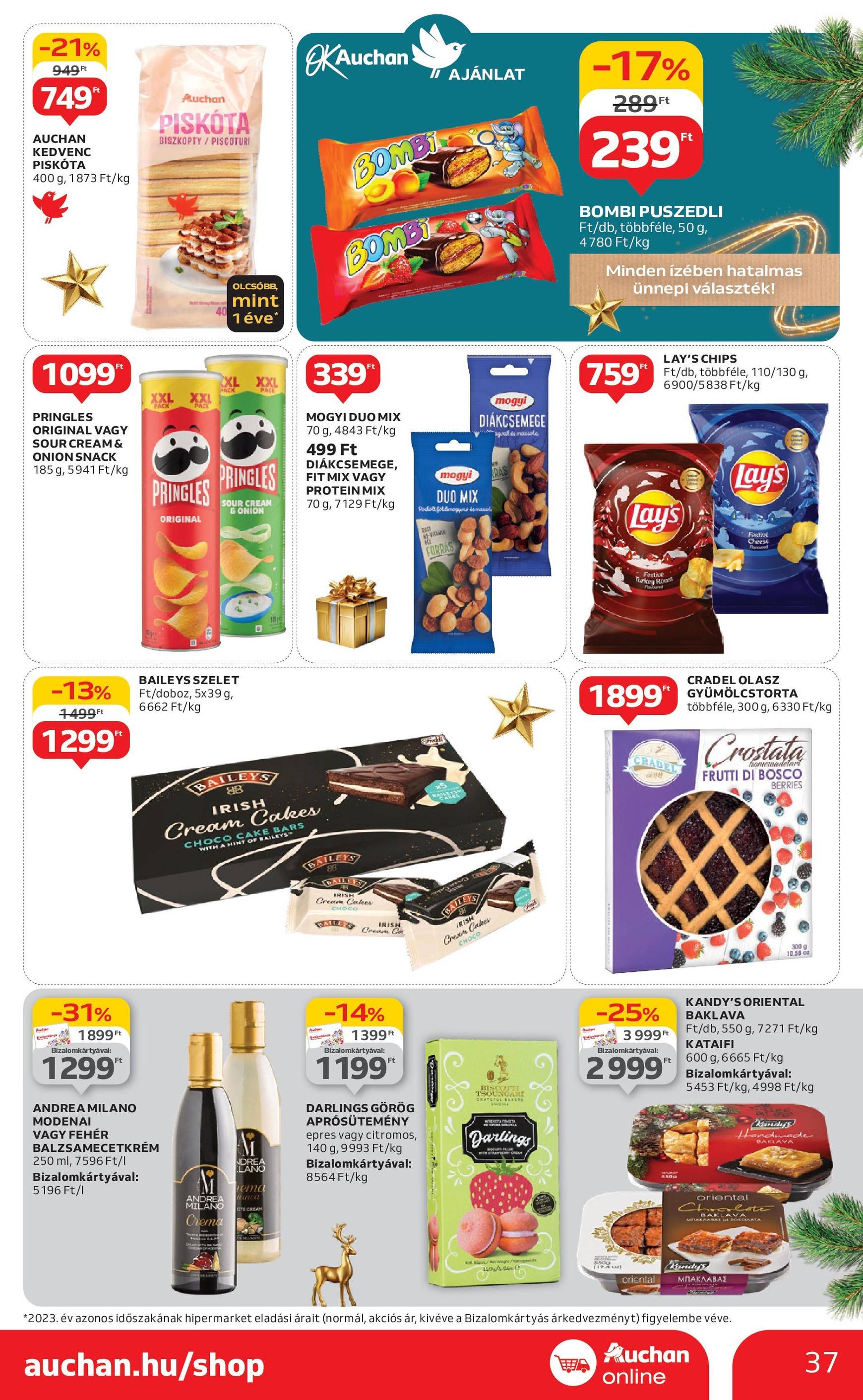 auchan - Auchan akciós újság, érvényes 11.28. - 12.04. - page: 37