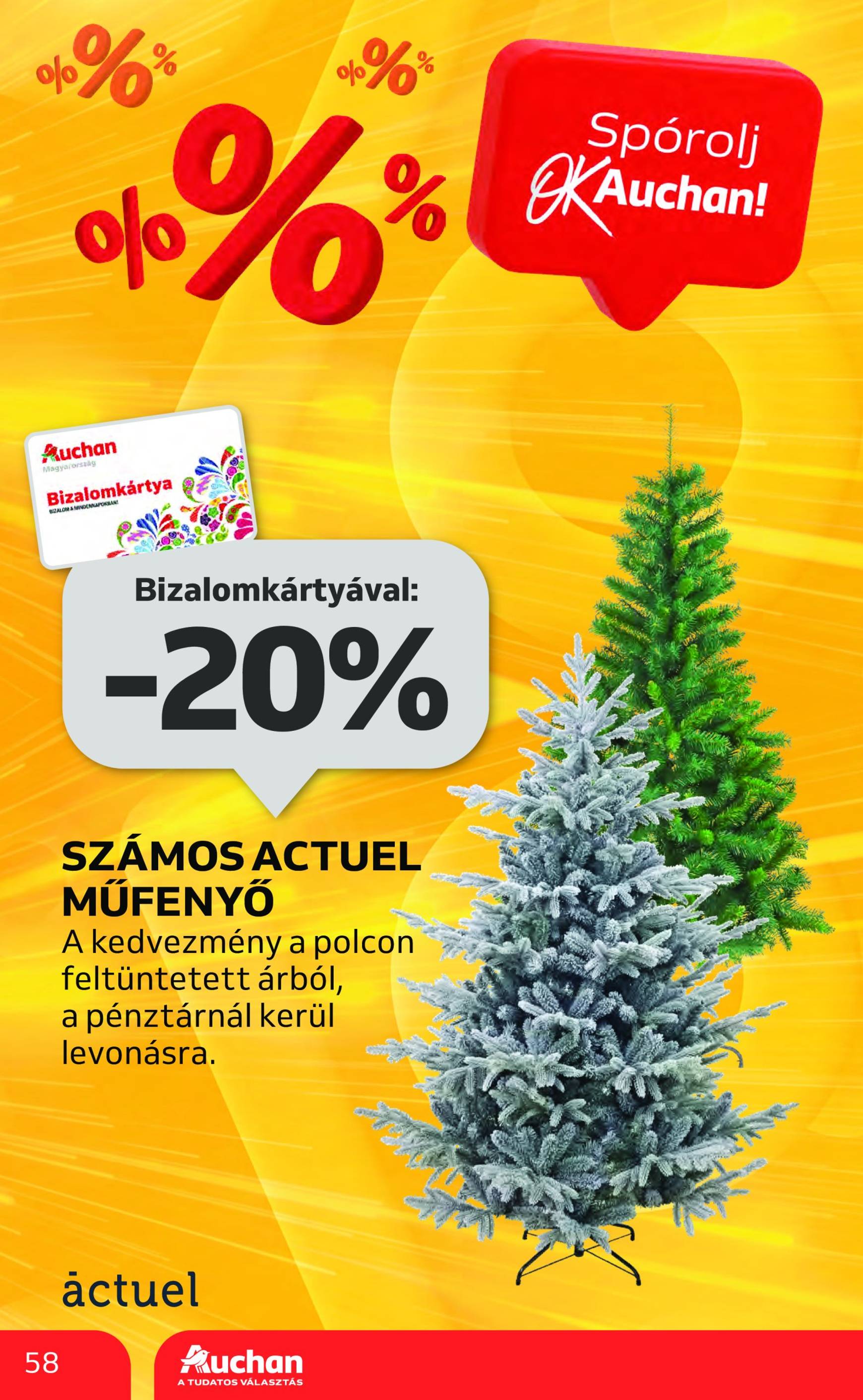 auchan - Auchan akciós újság, érvényes 12.05. - 12.11. - page: 58