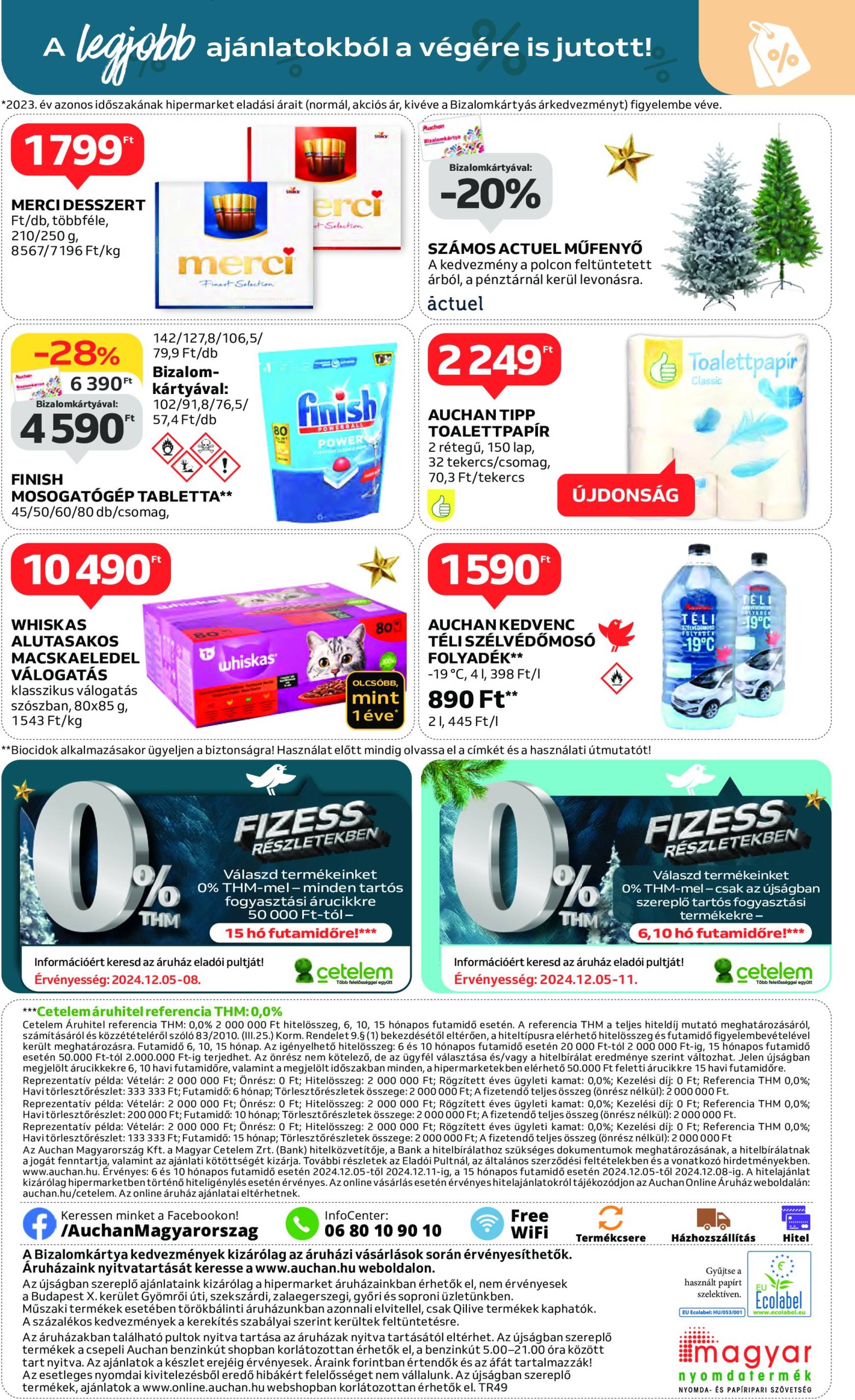 auchan - Auchan akciós újság, érvényes 12.05. - 12.11. - page: 74