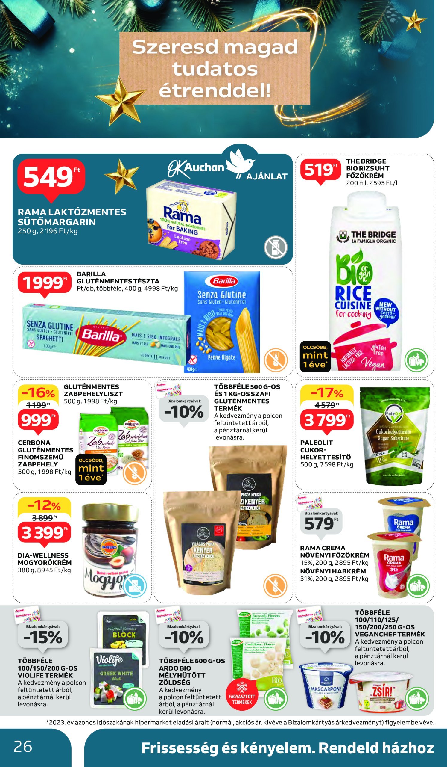 auchan - Auchan akciós újság, érvényes 12.12. - 12.18. - page: 26