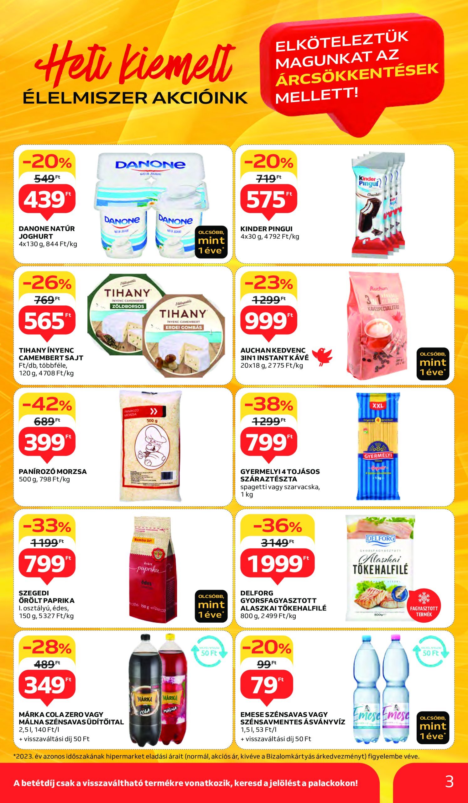 auchan - Auchan akciós újság, érvényes 12.12. - 12.18. - page: 3