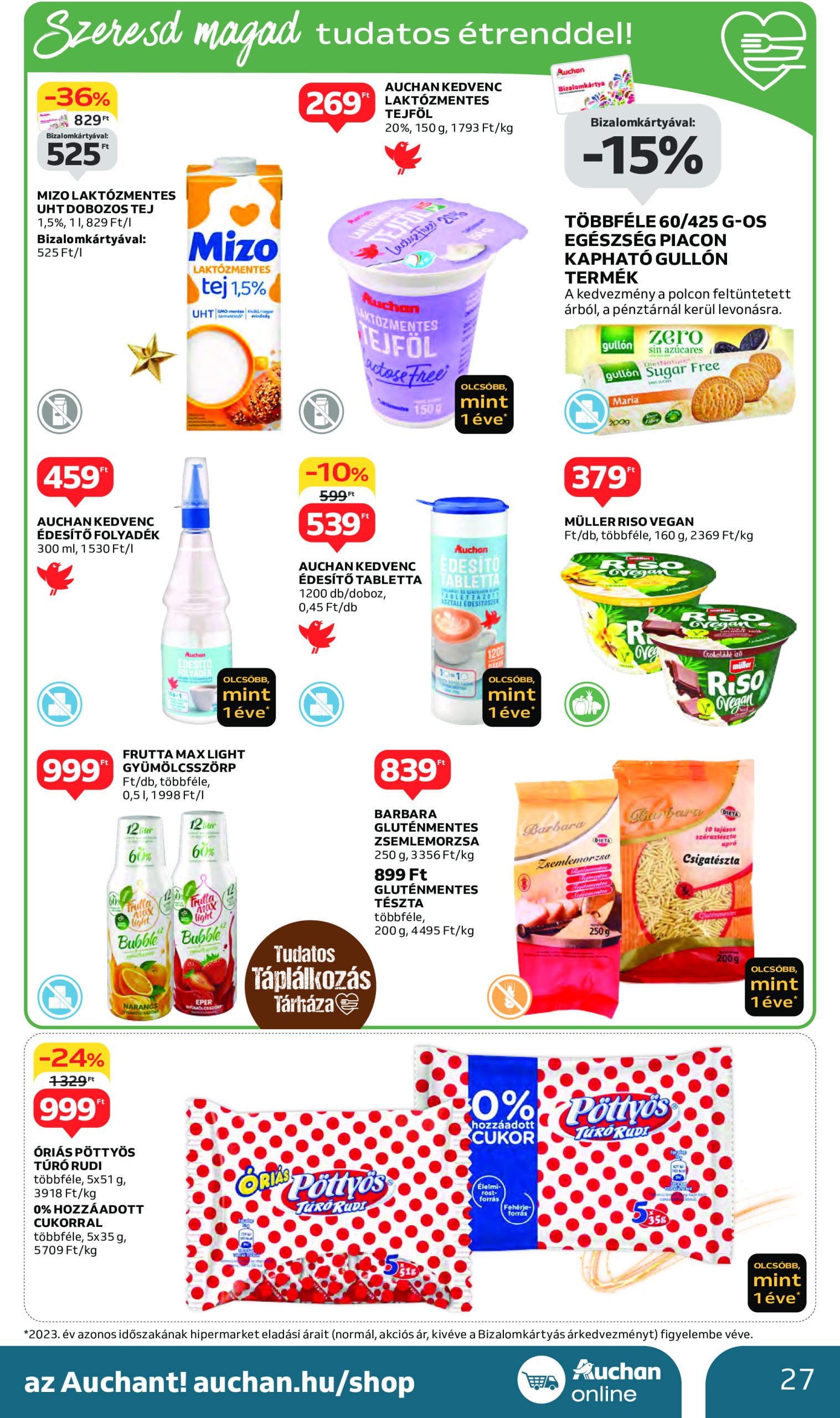 auchan - Auchan akciós újság, érvényes 12.12. - 12.18. - page: 27