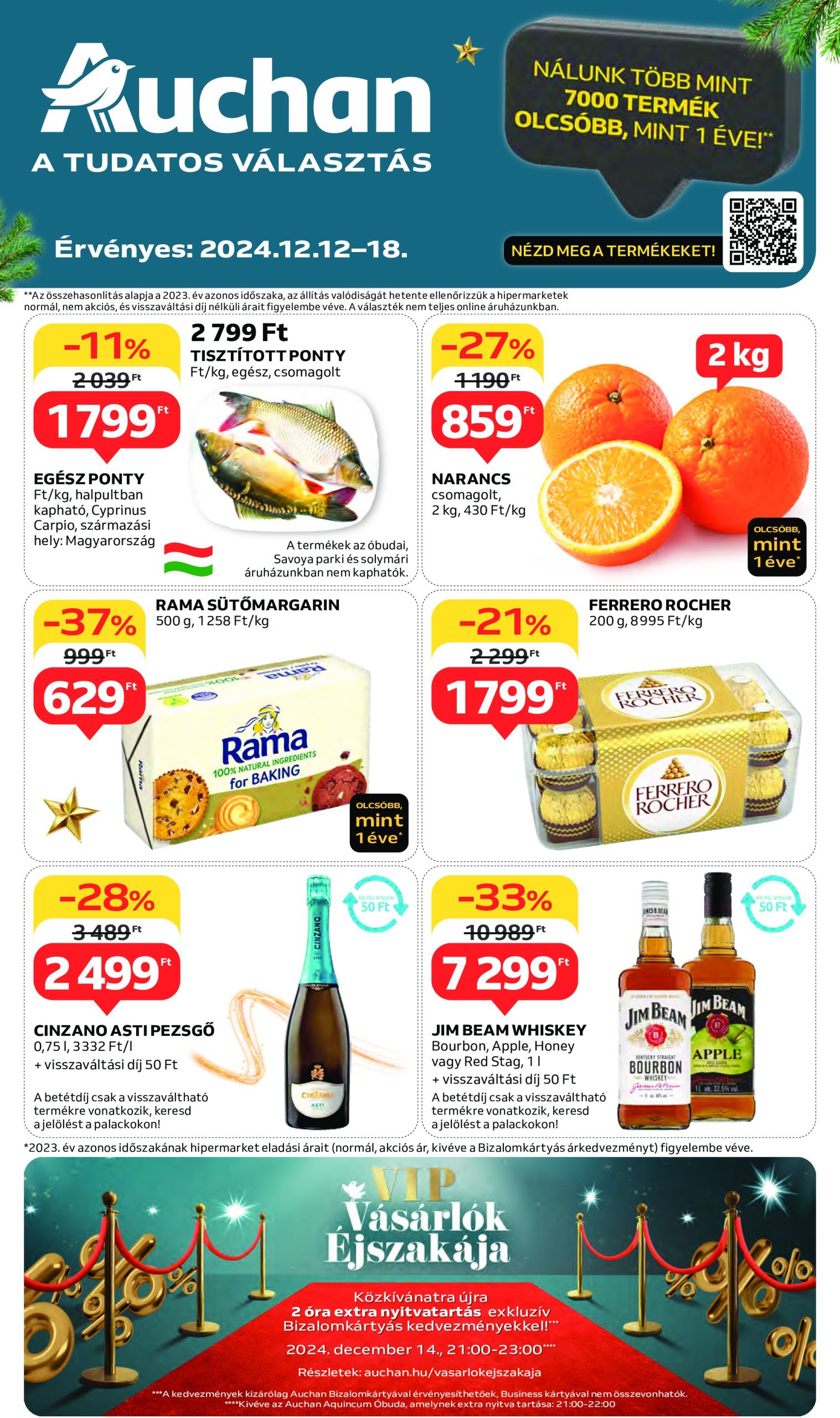 auchan - Auchan akciós újság, érvényes 12.12. - 12.18.