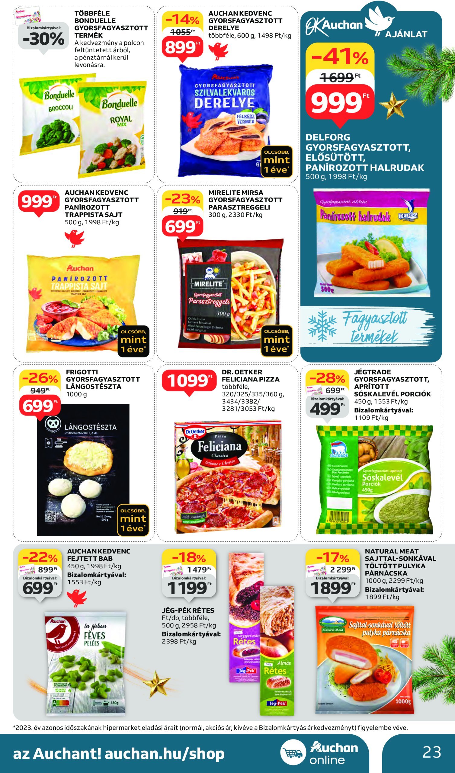 auchan - Auchan akciós újság, érvényes 12.12. - 12.18. - page: 23