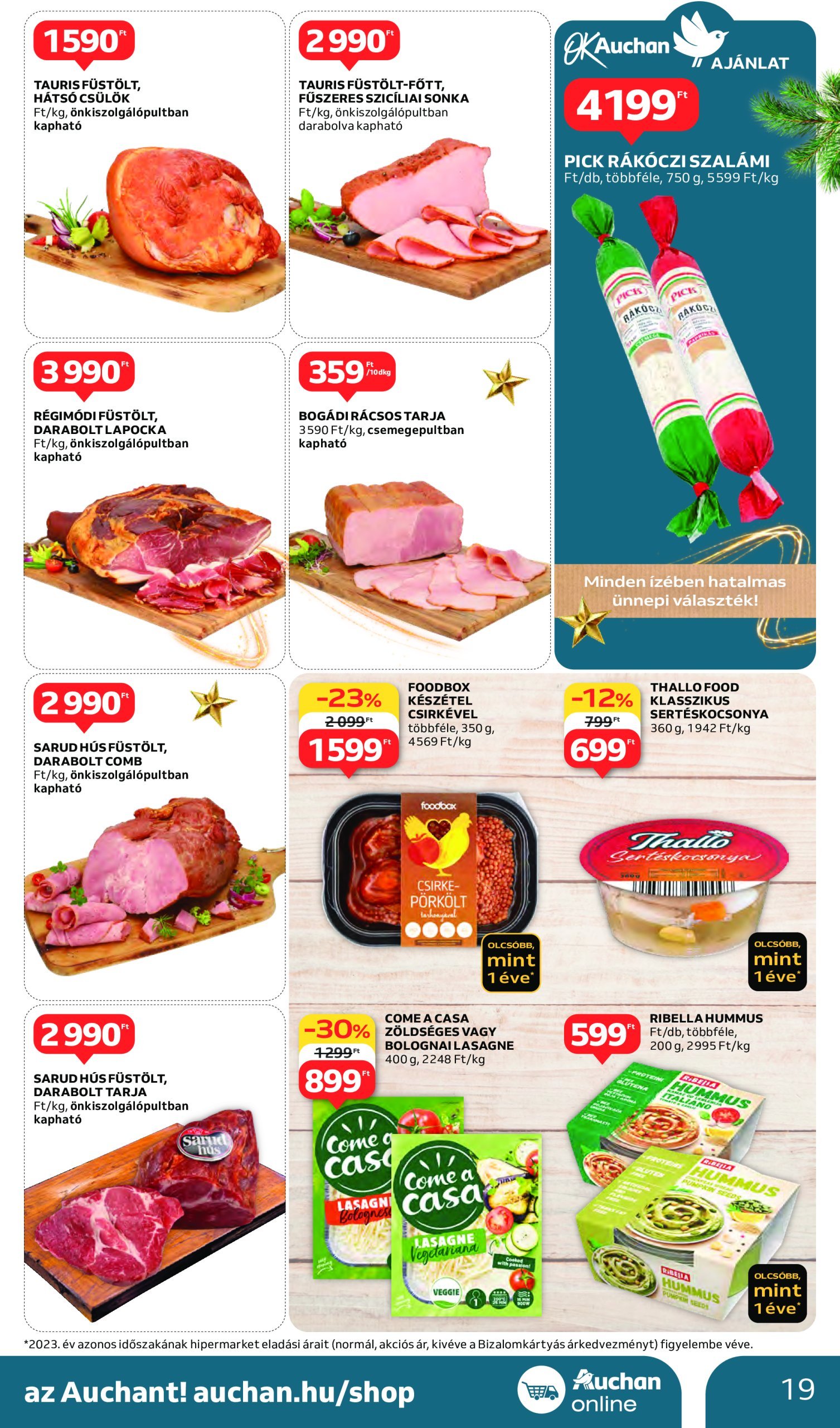 auchan - Auchan akciós újság, érvényes 12.12. - 12.18. - page: 19