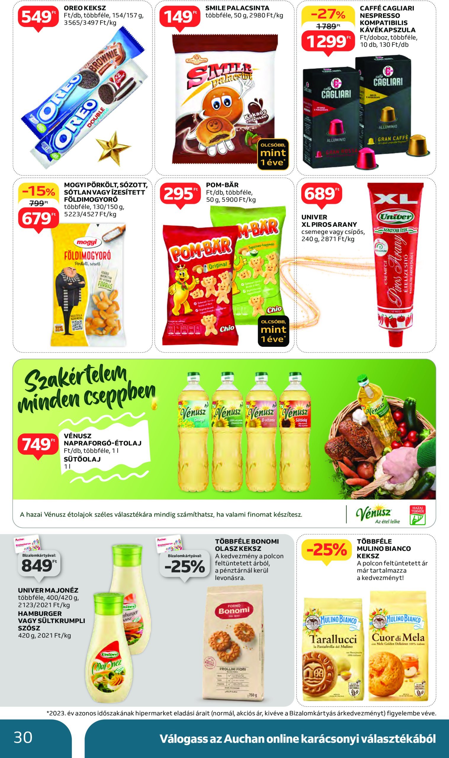 auchan - Auchan akciós újság, érvényes 12.12. - 12.18. - page: 30