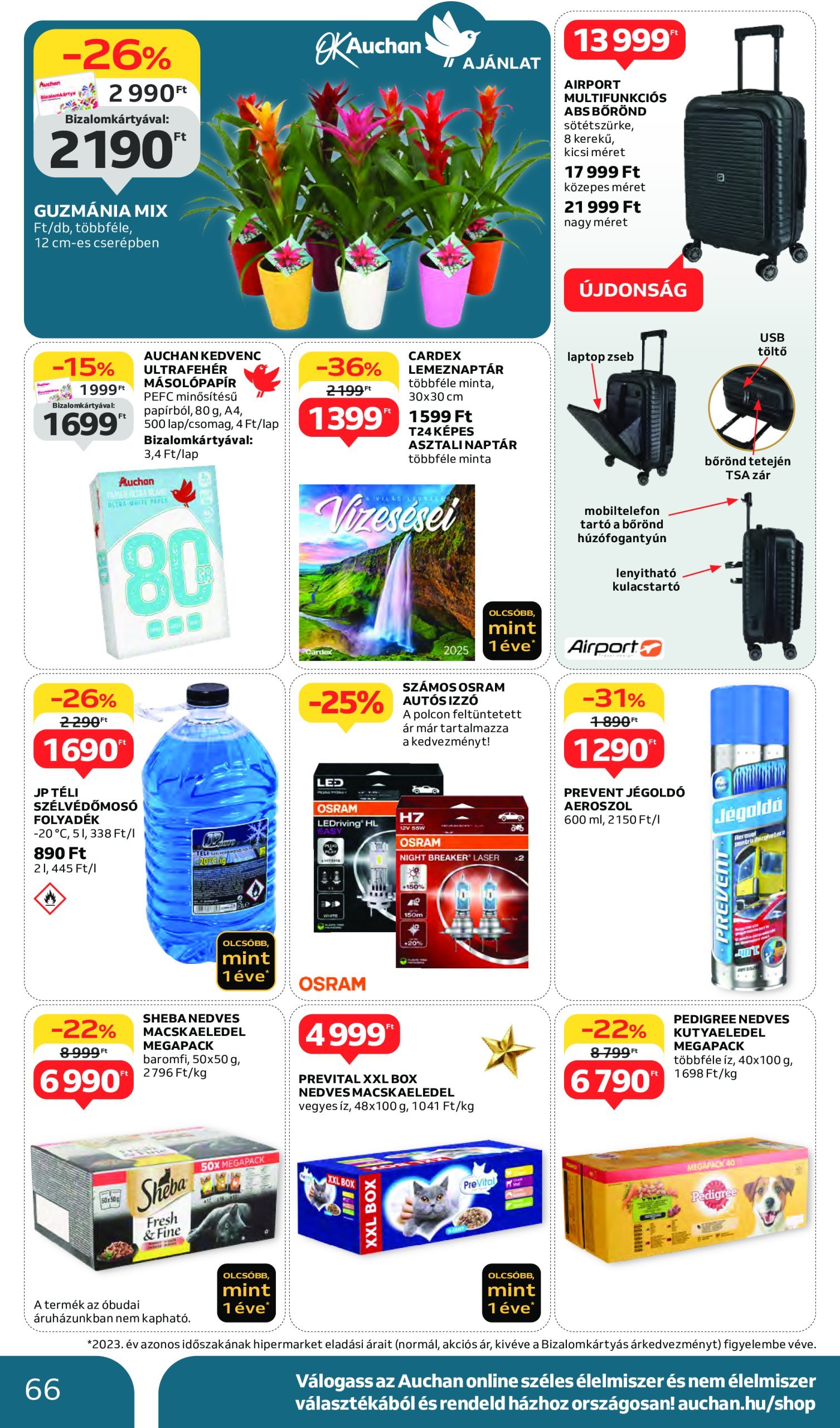 auchan - Auchan akciós újság, érvényes 12.12. - 12.18. - page: 66