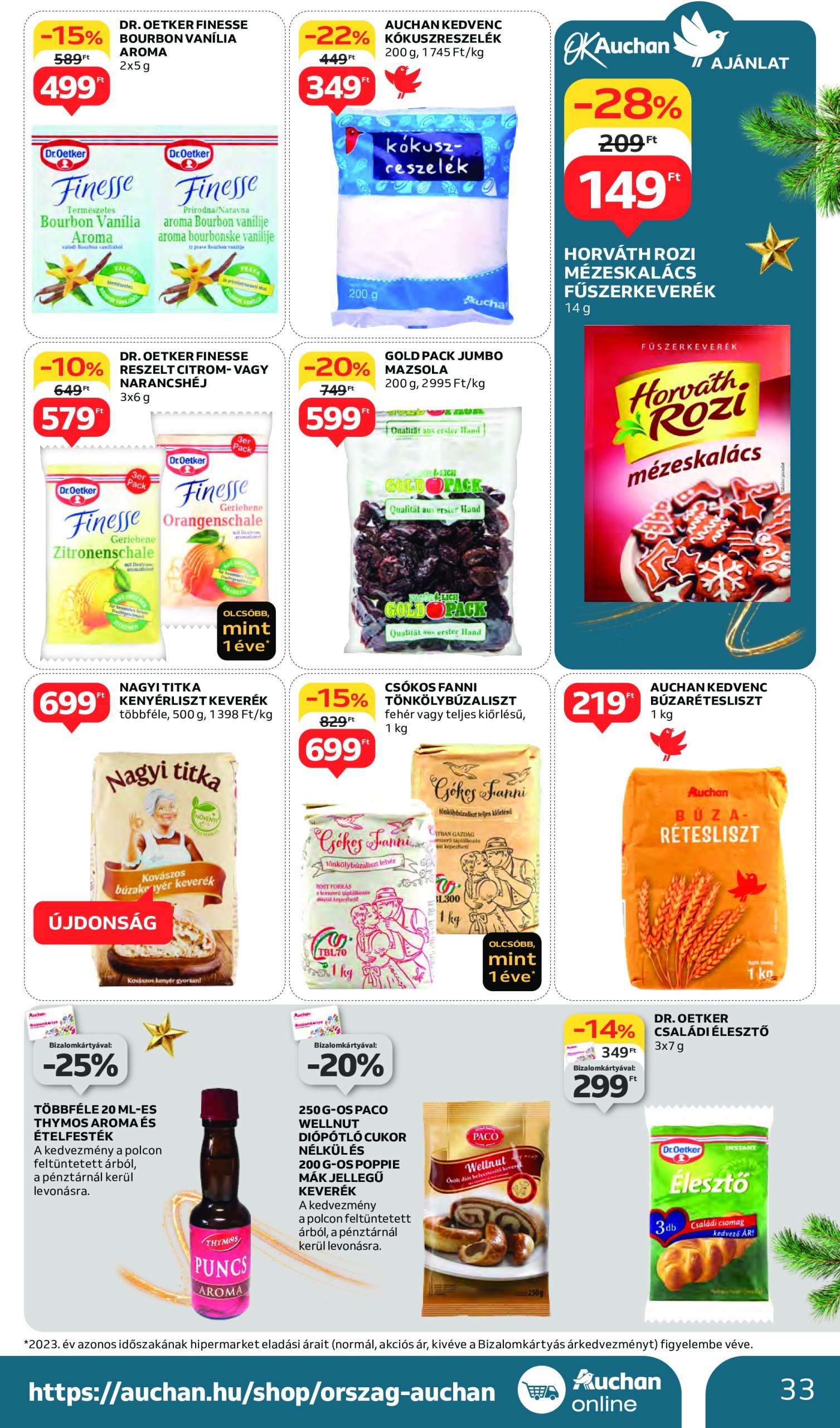 auchan - Auchan akciós újság, érvényes 12.12. - 12.18. - page: 33