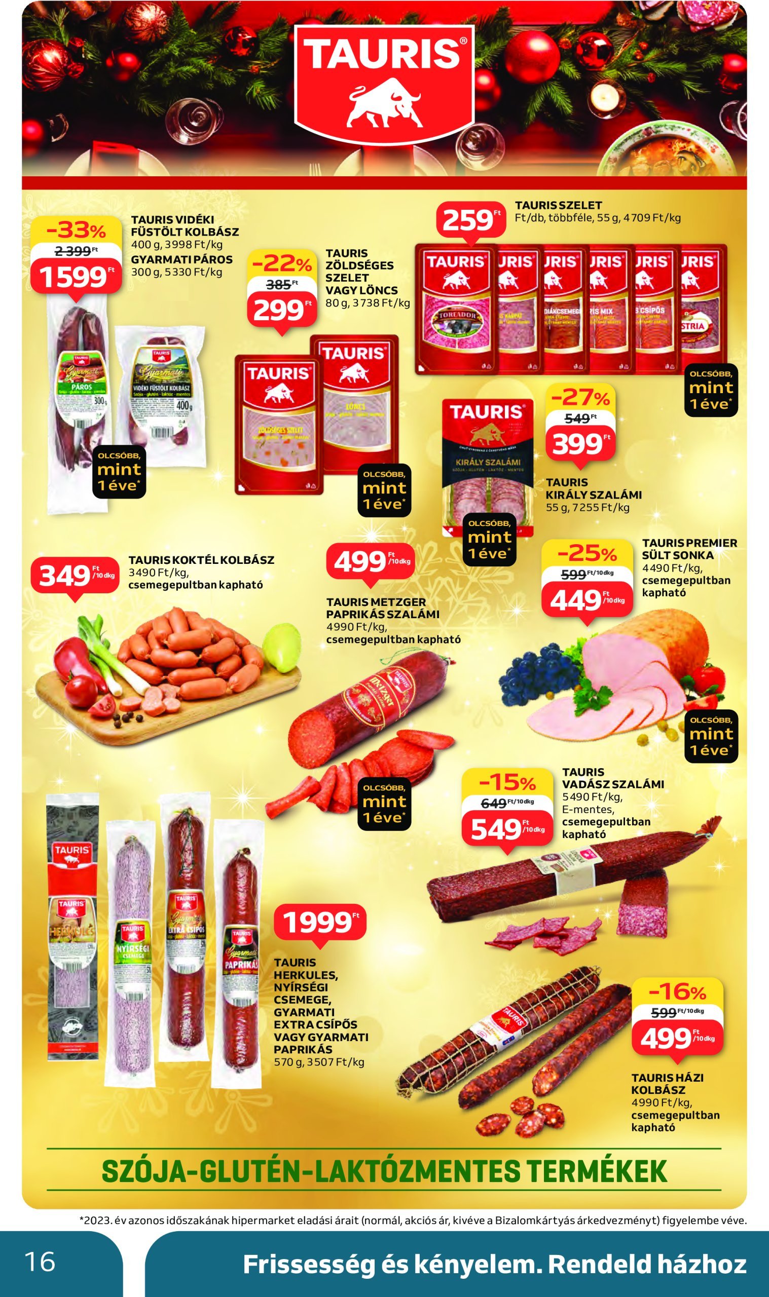 auchan - Auchan akciós újság, érvényes 12.12. - 12.18. - page: 16