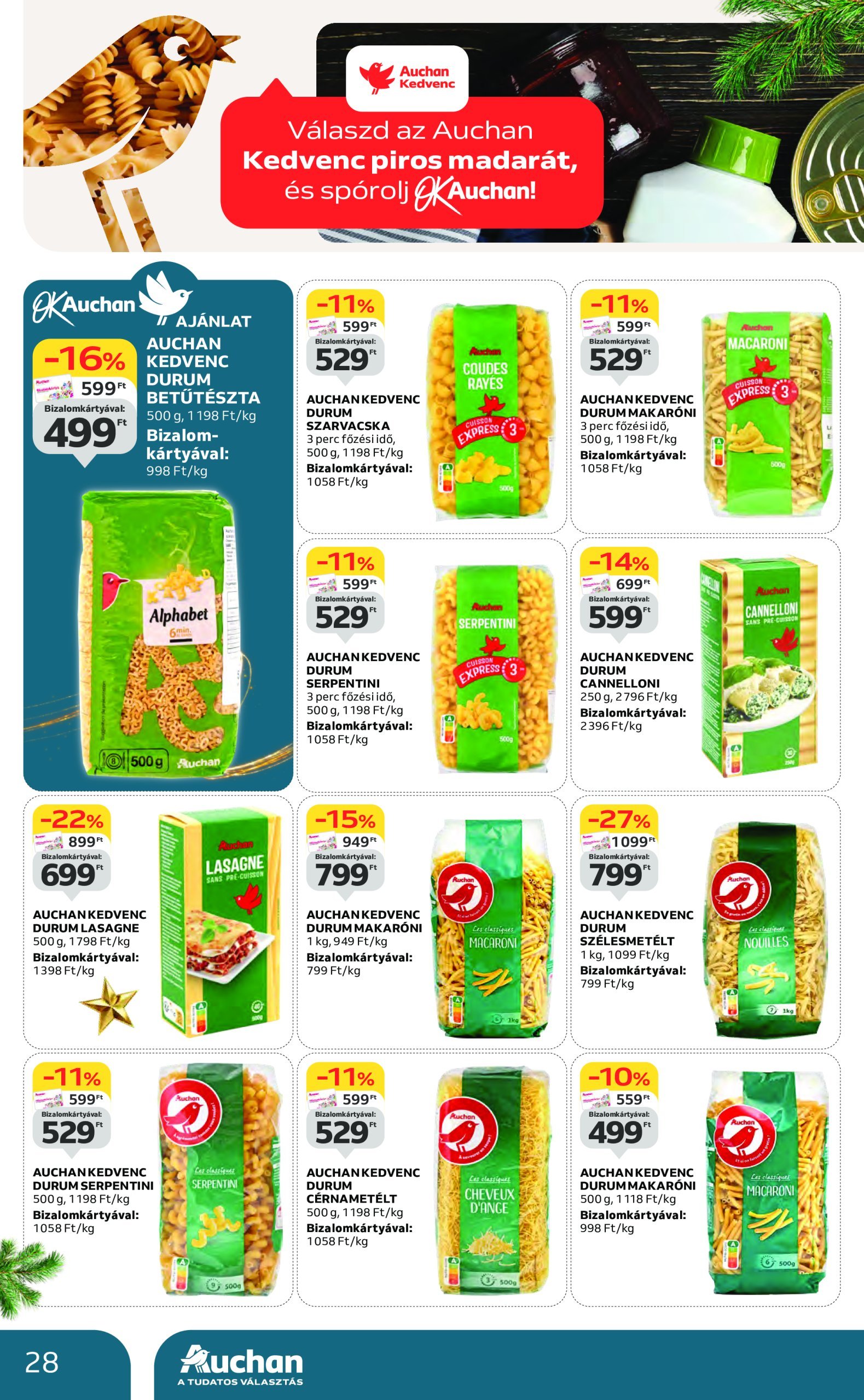 auchan - Auchan akciós újság, érvényes 12.19. - 12.24. - page: 28