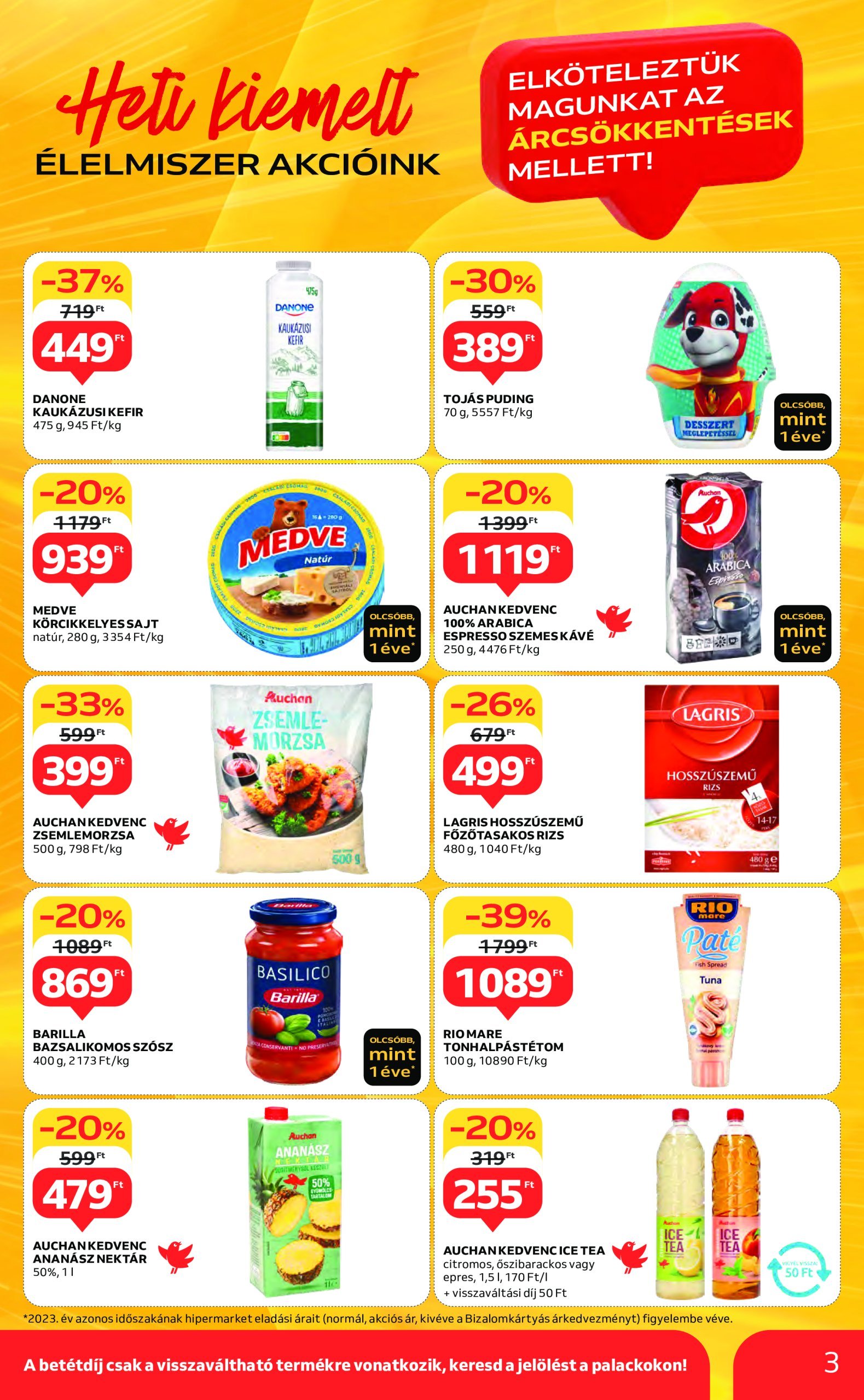 auchan - Auchan akciós újság, érvényes 12.19. - 12.24. - page: 3