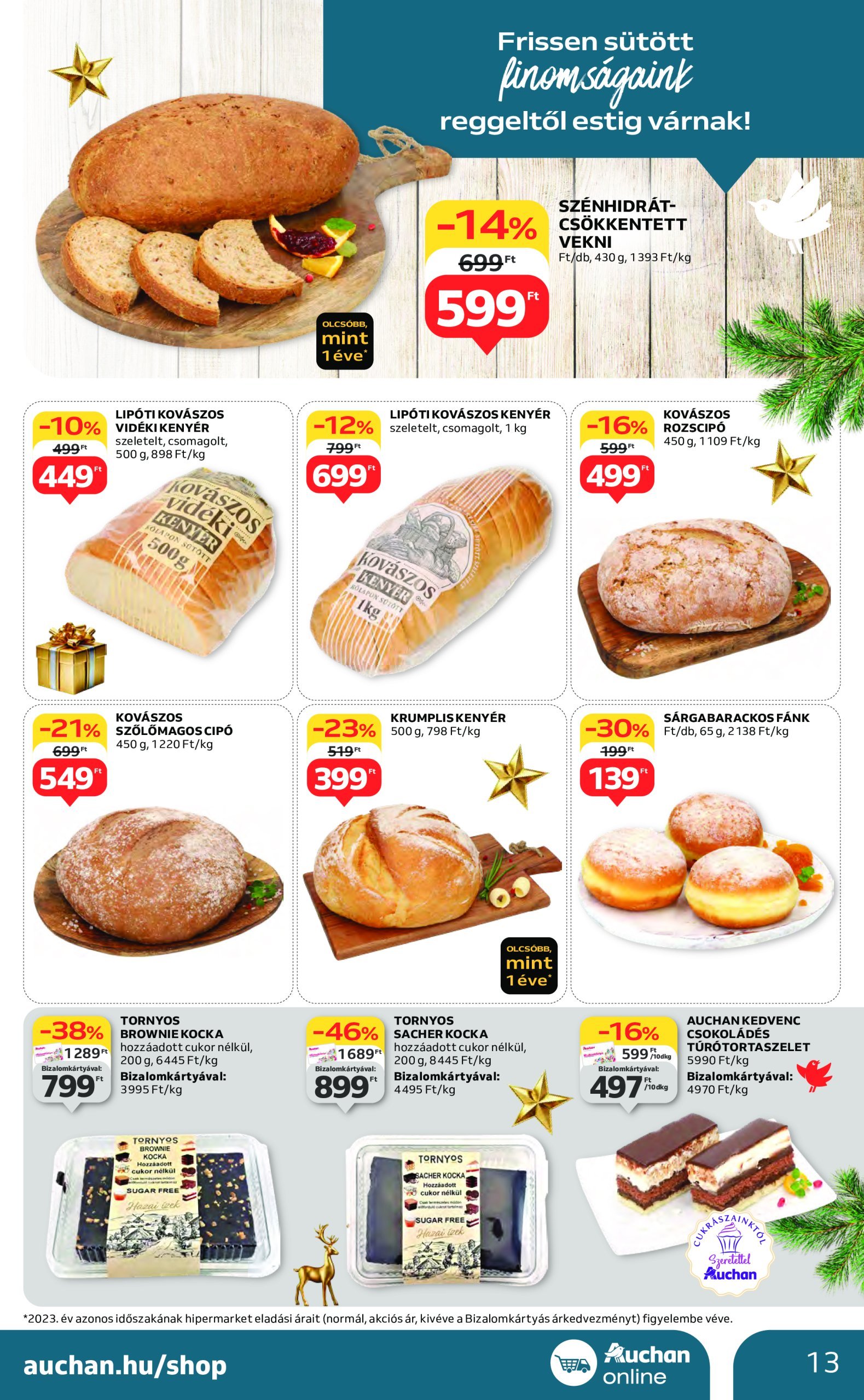 auchan - Auchan akciós újság, érvényes 12.19. - 12.24. - page: 13