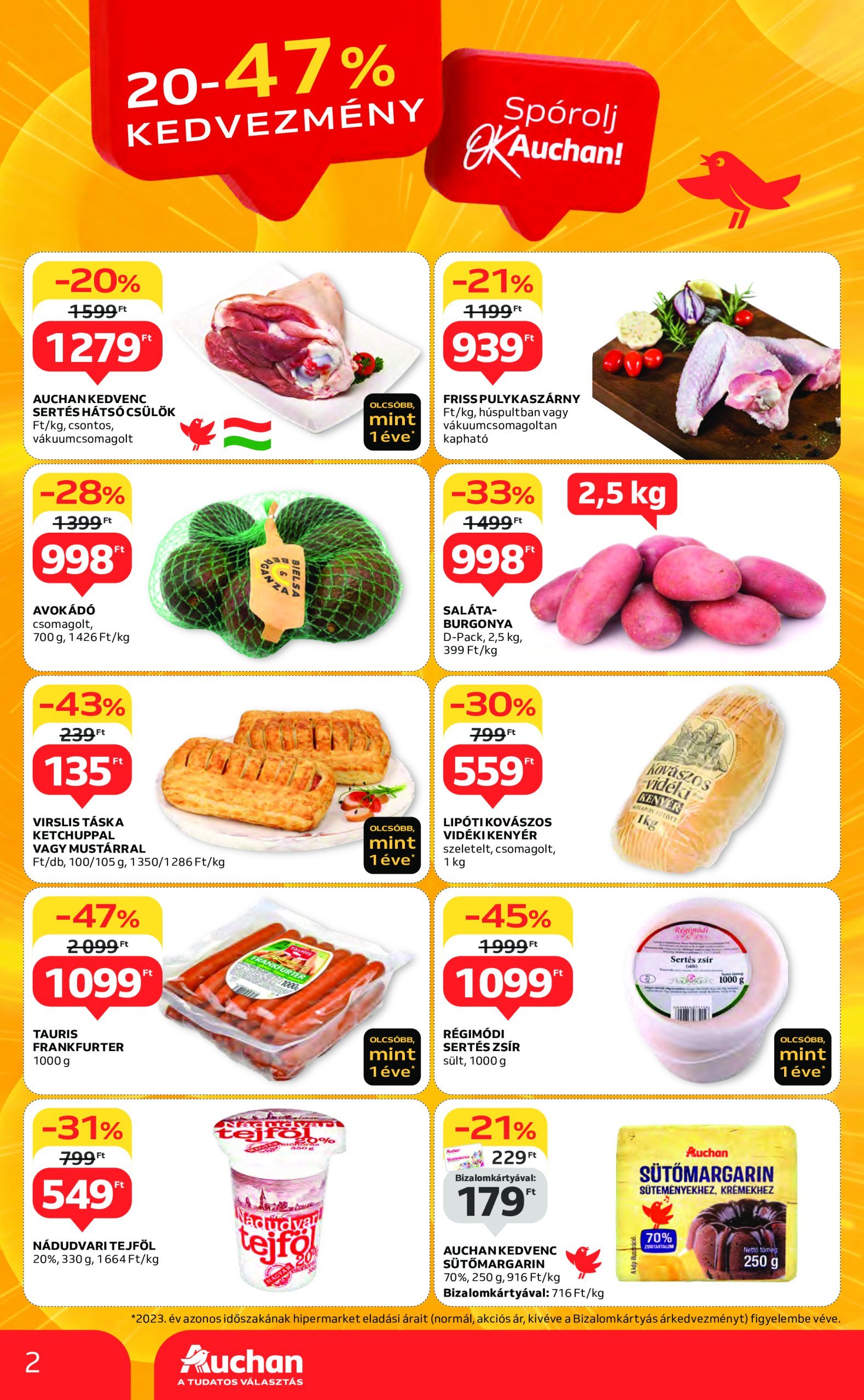 auchan - Auchan akciós újság, érvényes 12.19. - 12.24. - page: 2