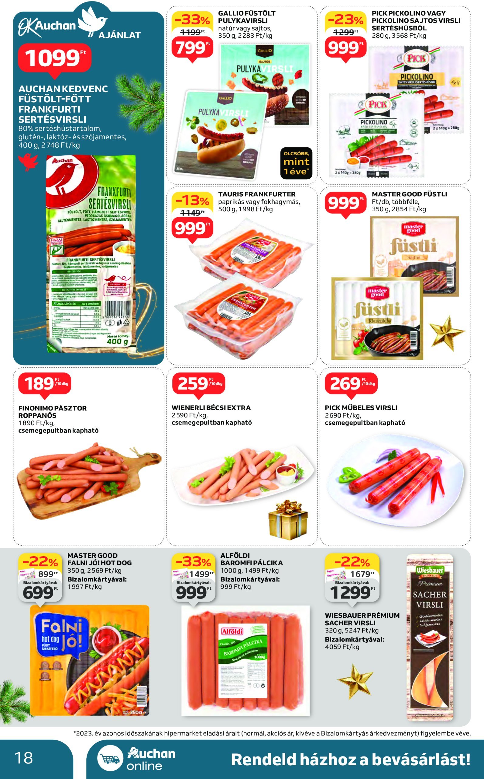 auchan - Auchan akciós újság, érvényes 12.19. - 12.24. - page: 18