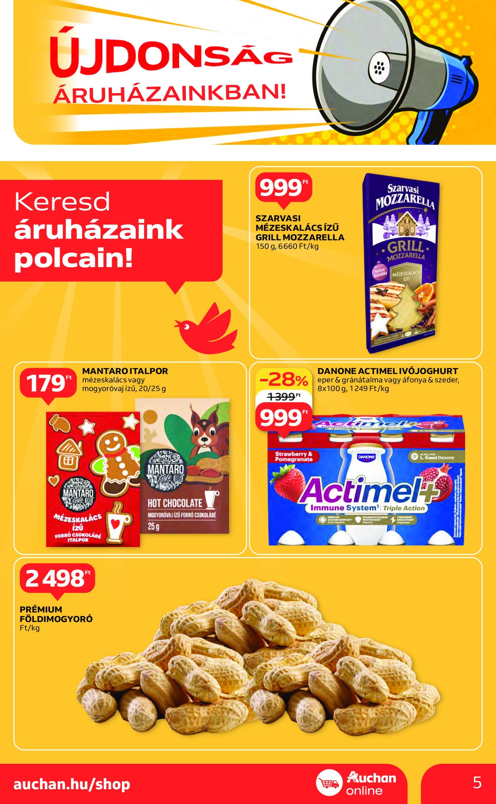 auchan - Auchan akciós újság, érvényes 12.19. - 12.24. - page: 5