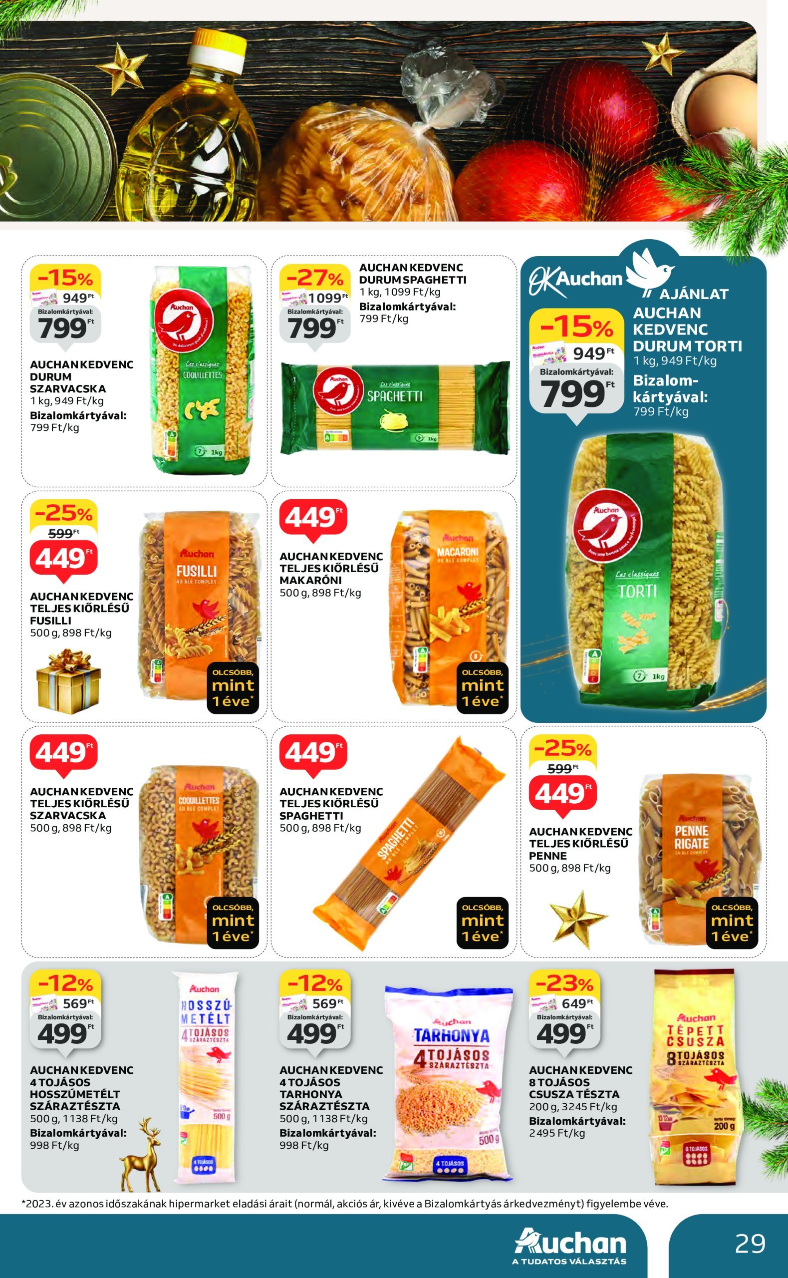 auchan - Auchan akciós újság, érvényes 12.19. - 12.24. - page: 29