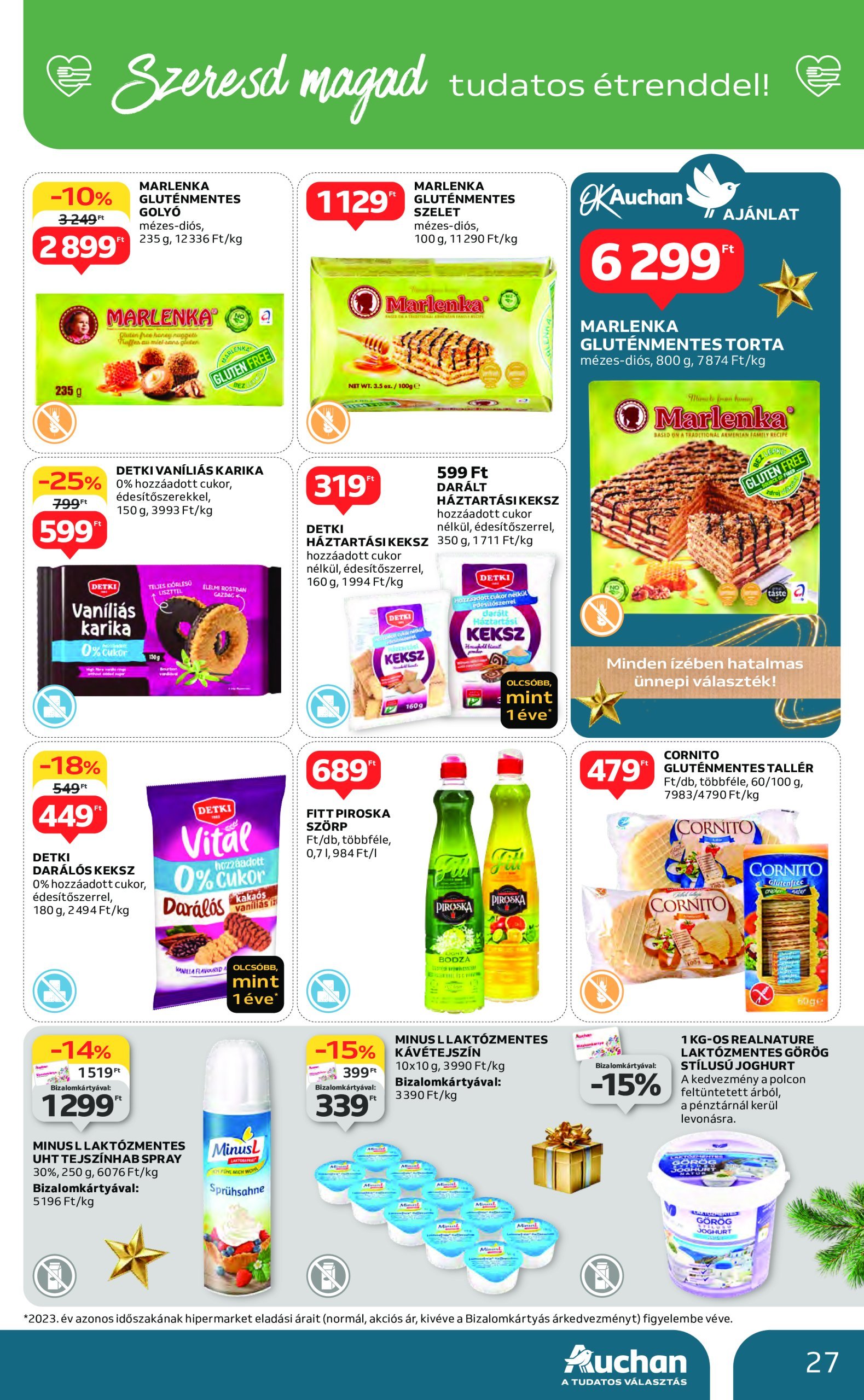 auchan - Auchan akciós újság, érvényes 12.19. - 12.24. - page: 27