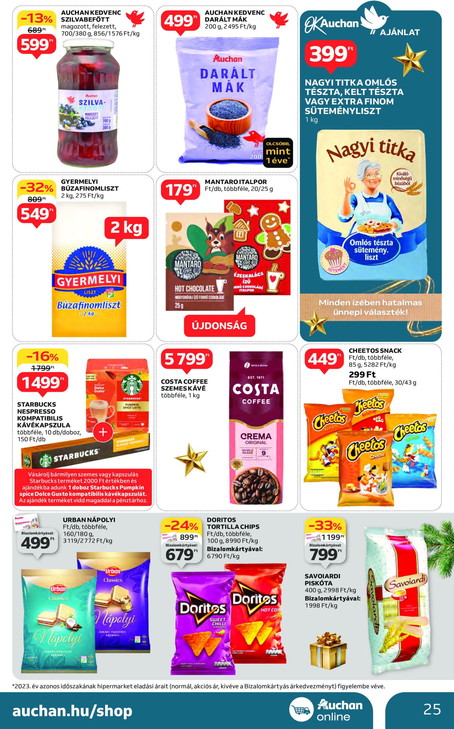 auchan - Auchan akciós újság, érvényes 12.19. - 12.24. - page: 25