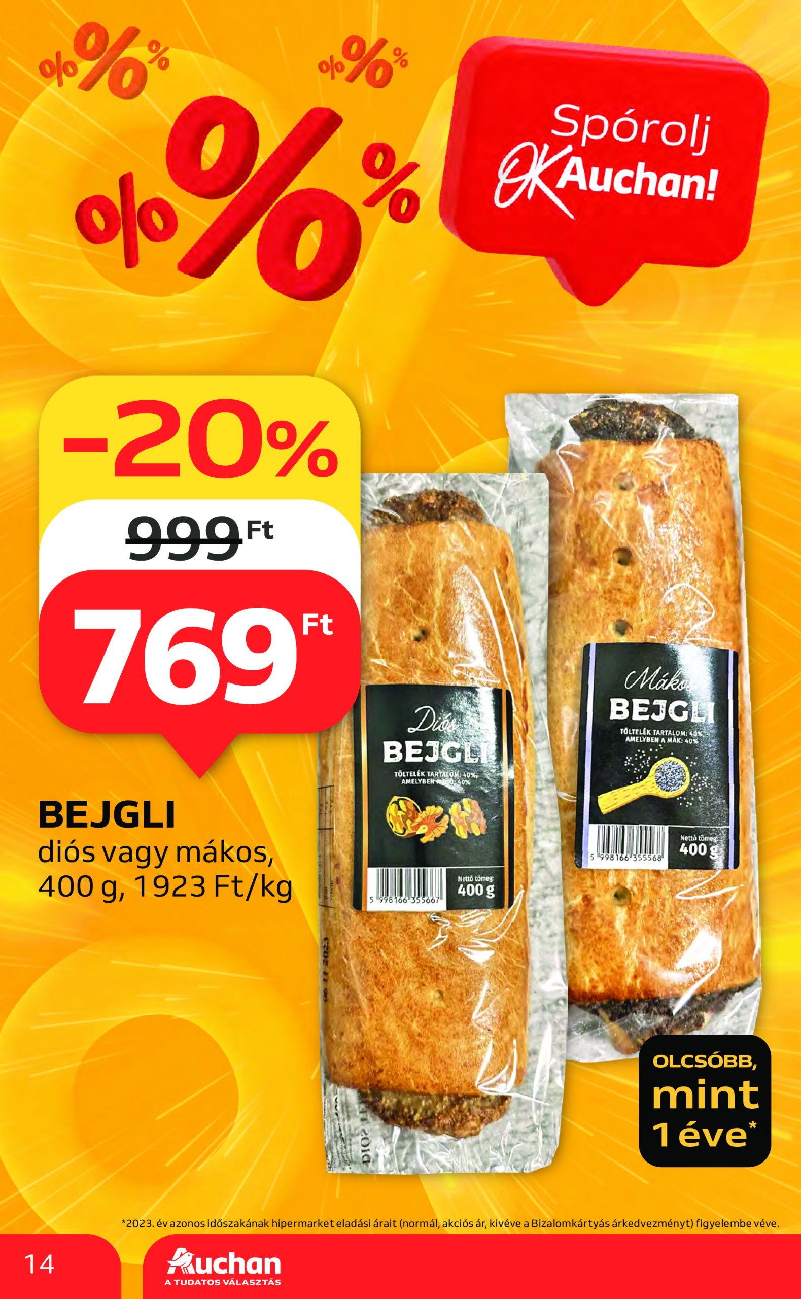 auchan - Auchan akciós újság, érvényes 12.19. - 12.24. - page: 14