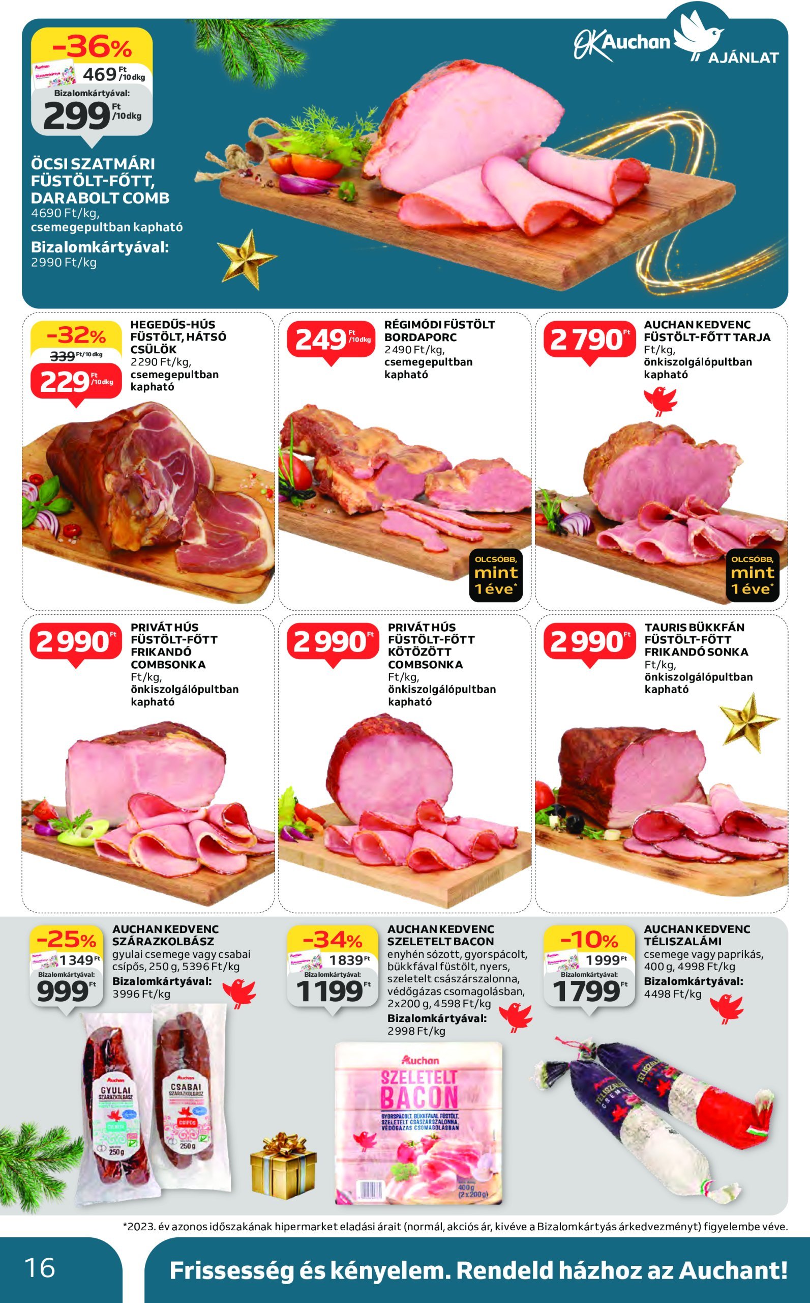 auchan - Auchan akciós újság, érvényes 12.19. - 12.24. - page: 16