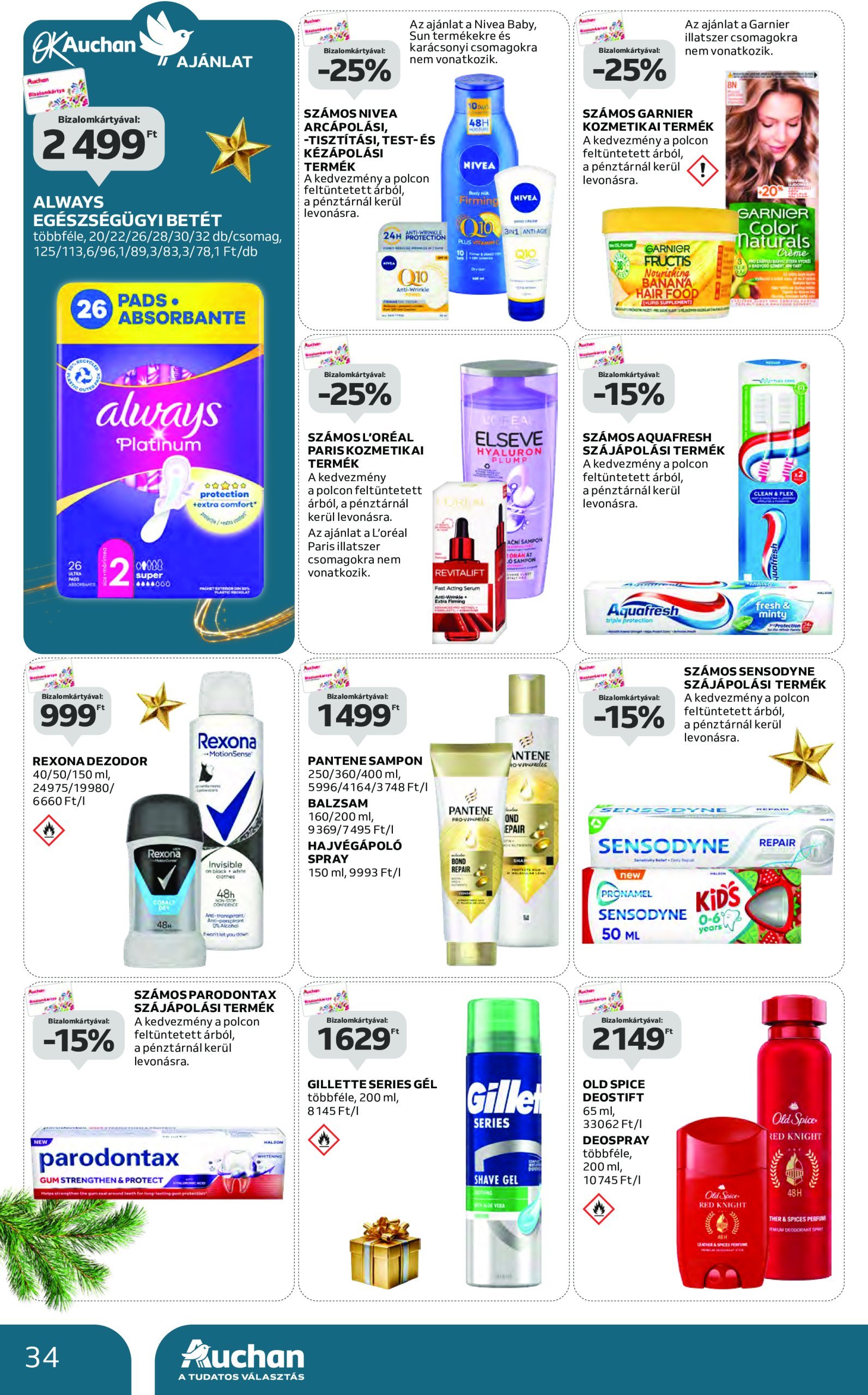 auchan - Auchan akciós újság, érvényes 12.19. - 12.24. - page: 34