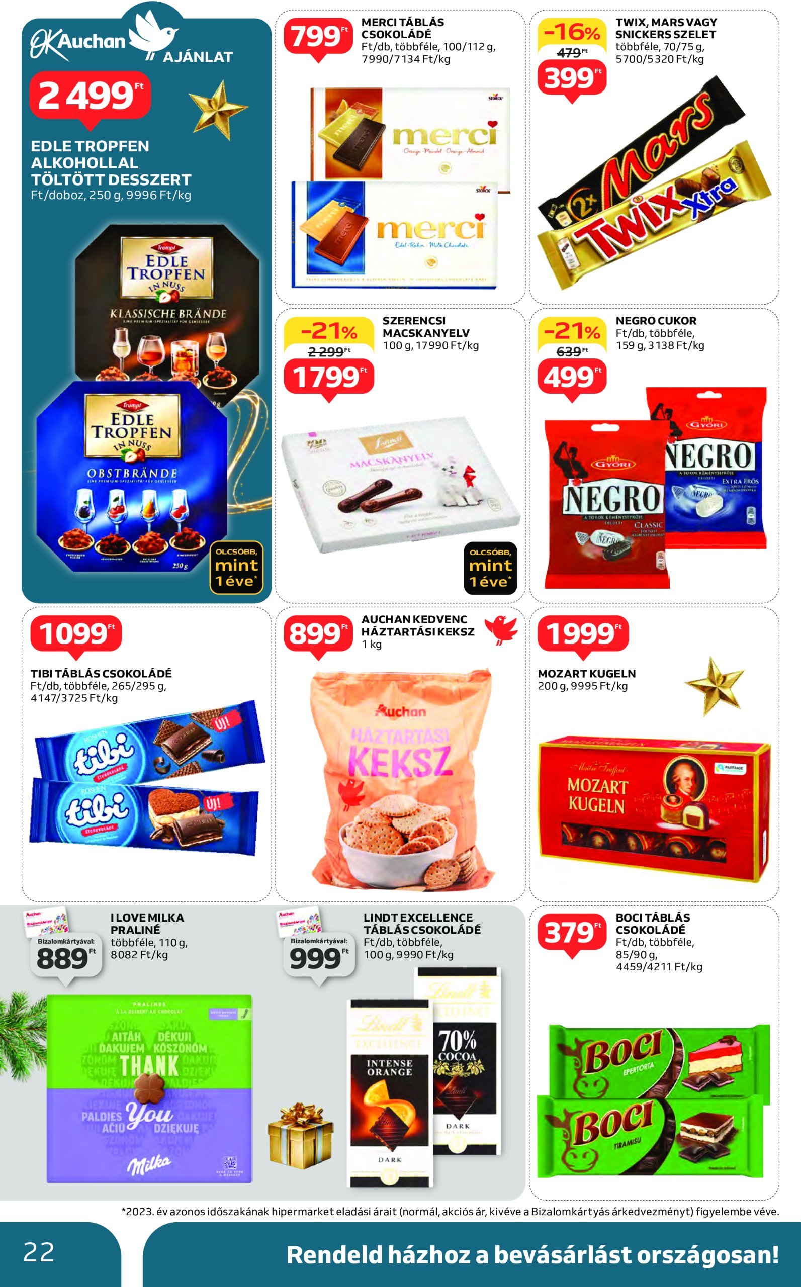 auchan - Auchan akciós újság, érvényes 12.19. - 12.24. - page: 22