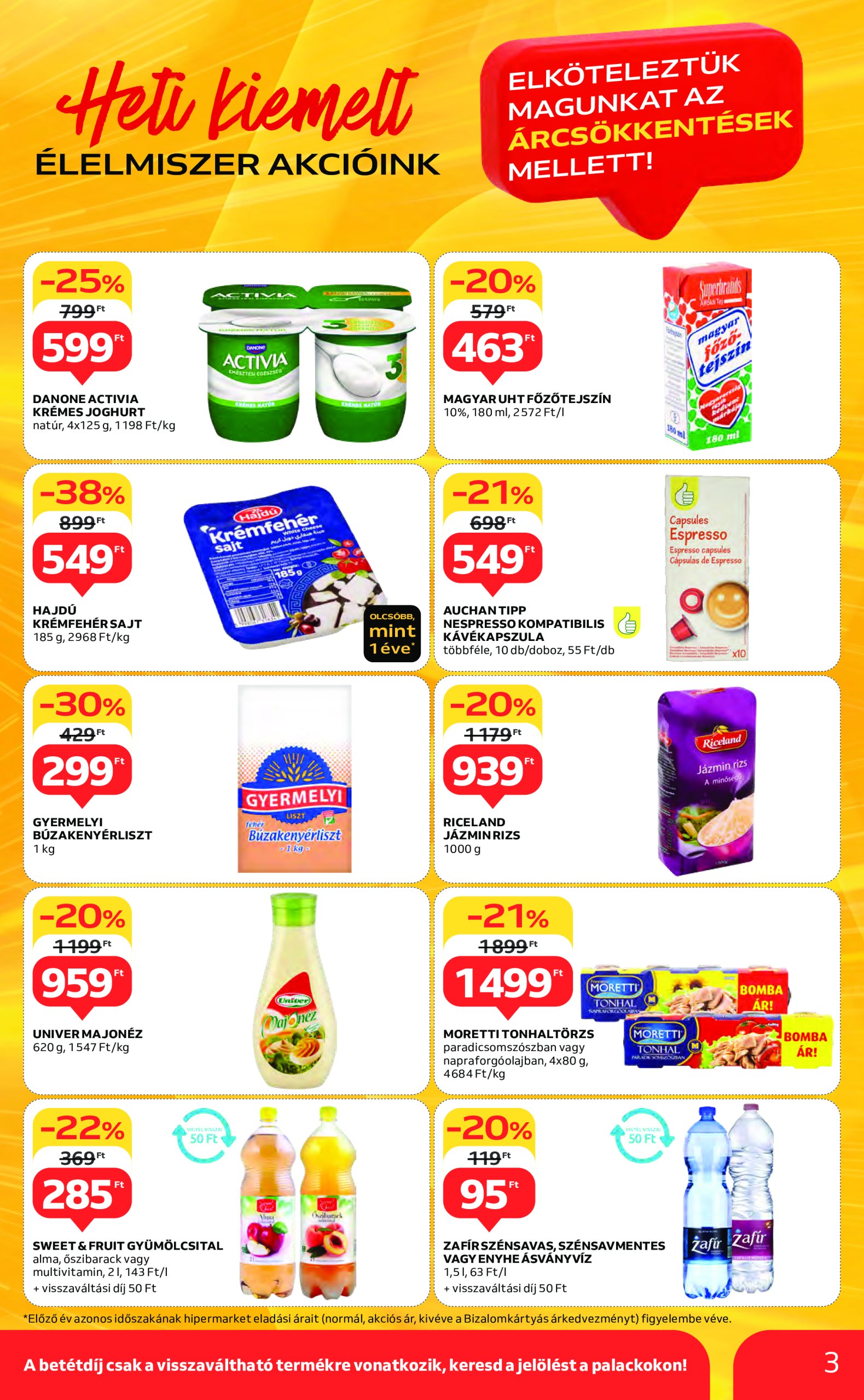 auchan - Auchan akciós újság, érvényes 12.27. - 12.31. - page: 3