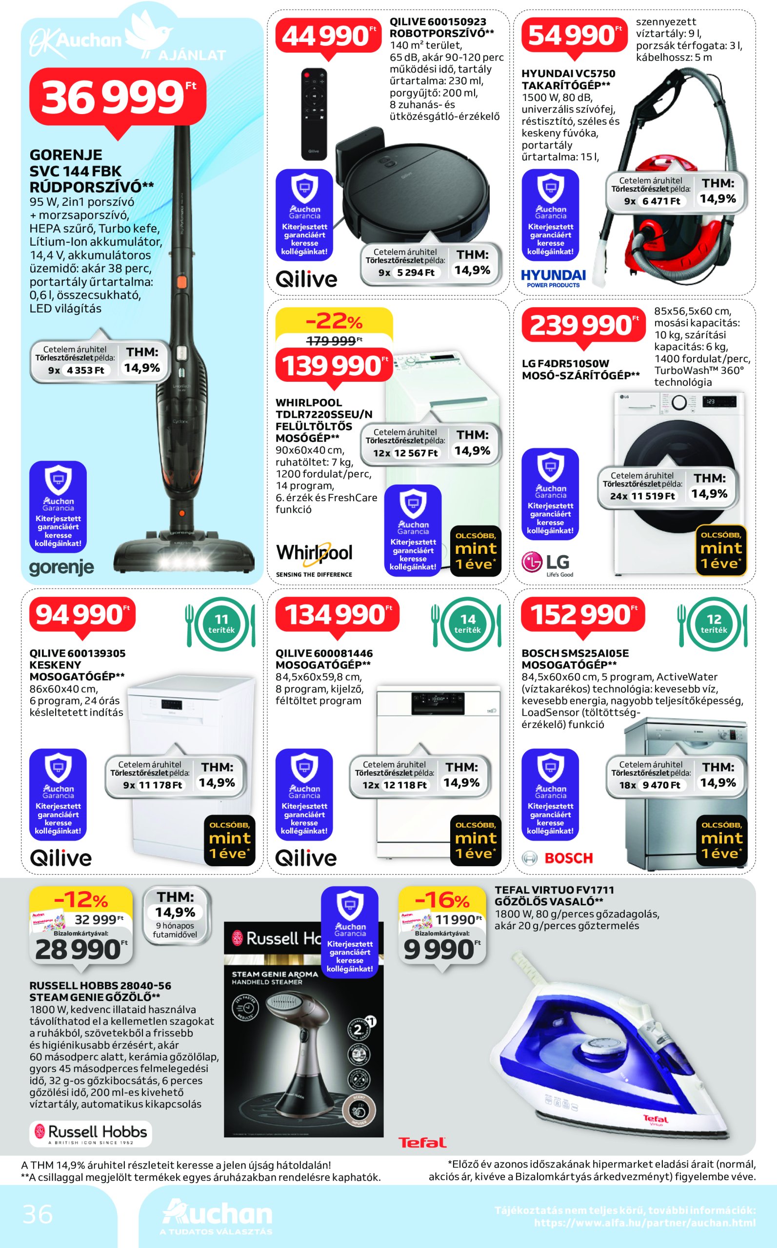 auchan - Auchan akciós újság, érvényes 01.02. - 01.08. - page: 36